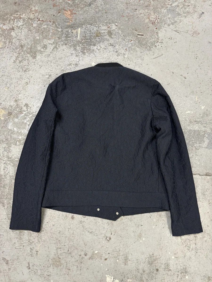 Emporio Armani FW2018 Emporio Armani Asymmetrical Navy Light Shadow Jacket Size US L / EU 52-54 / 3 - 6 Thumbnail