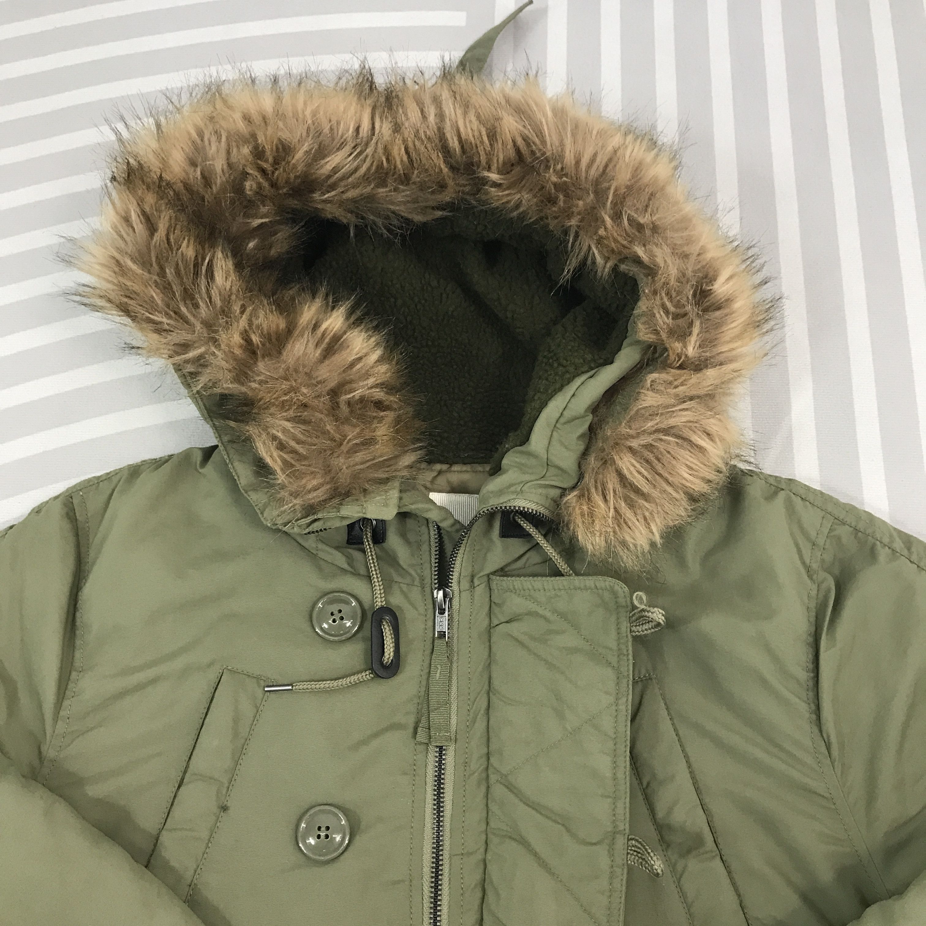 Japanese Brand × Vintage Ifsixwasnine style Lowrys Farm Japan Fur hoodie Jacket Size US L / EU 52-54 / 3 - 9 Thumbnail