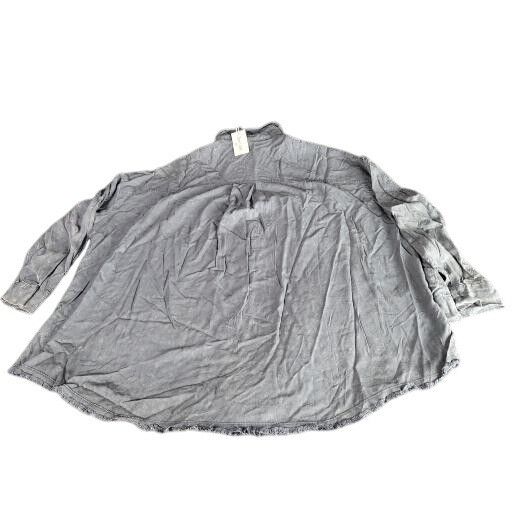 Other Sewn + Seen Button Up Shirt Women Sz L USA Gray Curvy Wester Size L / US 10 / IT 46 - 9 Thumbnail