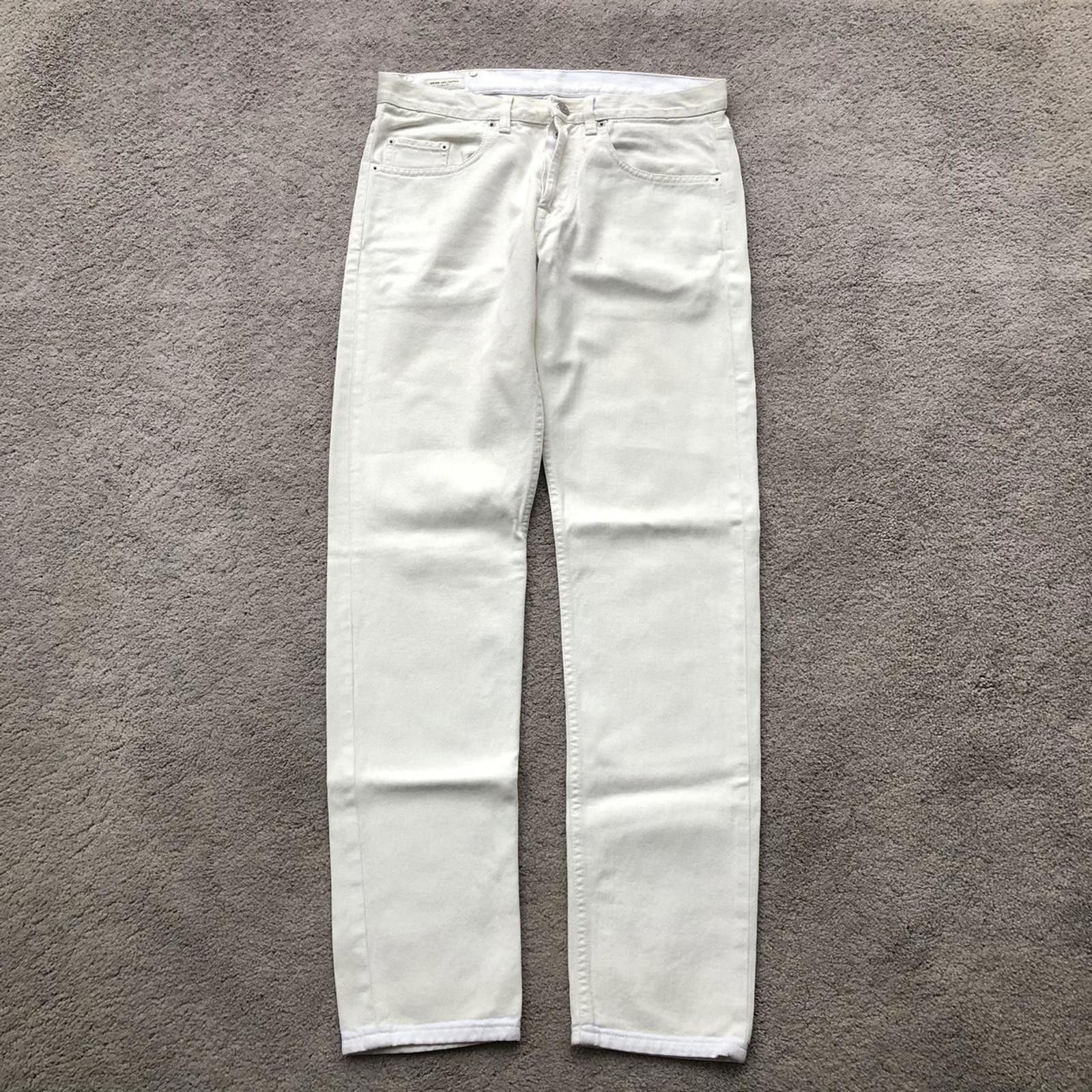 Dries Van Noten Dries Van Noten Coated Denim. Size US 30 / EU 46 - 1 Thumbnail