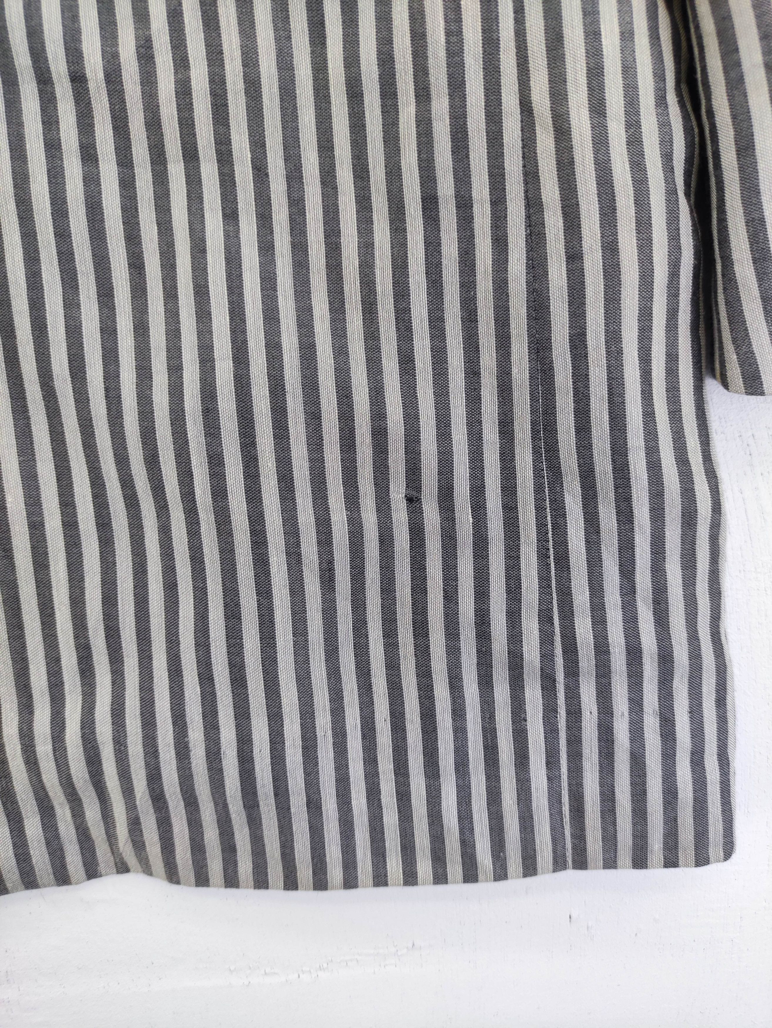 Lanvin Vintage Lanvin Striped Coat Blazer Suit Jacket Size US M / EU 48-50 / 2 - 4 Thumbnail