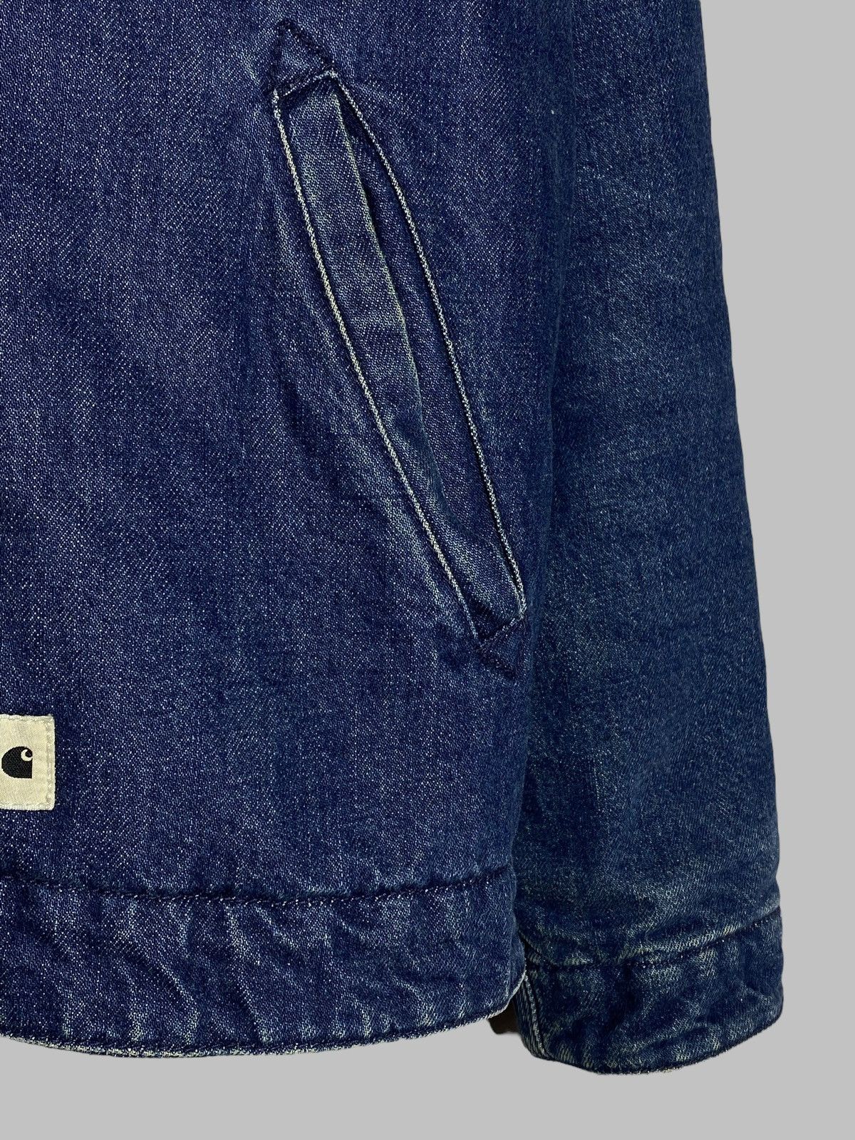 A.P.C. × Carhartt A.P.C. Carhartt Sherpa Trucker Vibes Raw Denim Paris Collab Size US S / EU 44-46 / 1 - 8 Thumbnail