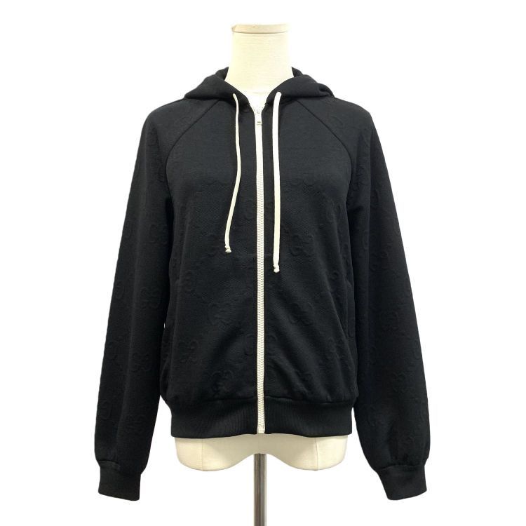 Gucci Gucci Monogram Zip Up Hoodie Size XXS Size XXS / US 00 / IT 34 - 1 Thumbnail