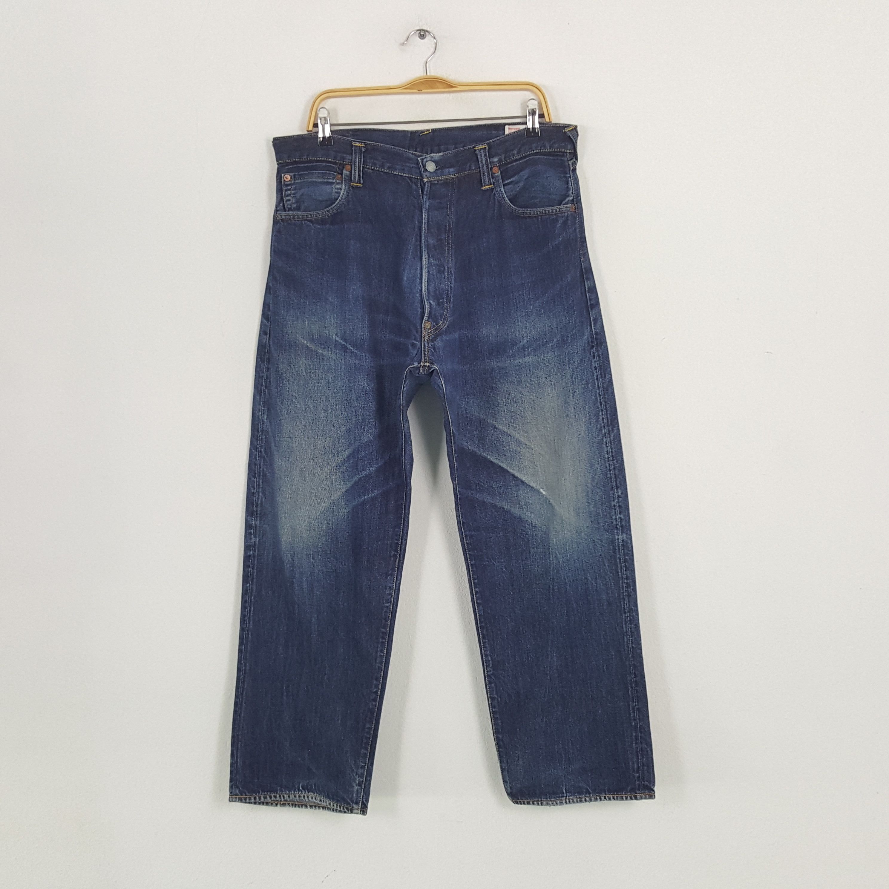 Evisu Vintage Evisu Japanese Brand Daicock Custom Art Denim Jeans Size US 35 - 4 Thumbnail