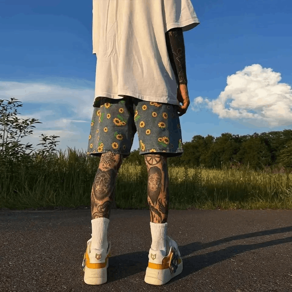 Japanese Brand × Other Summer Streetwear Oversize Unisex Shorts Size US 30 / EU 46 - 3 Thumbnail