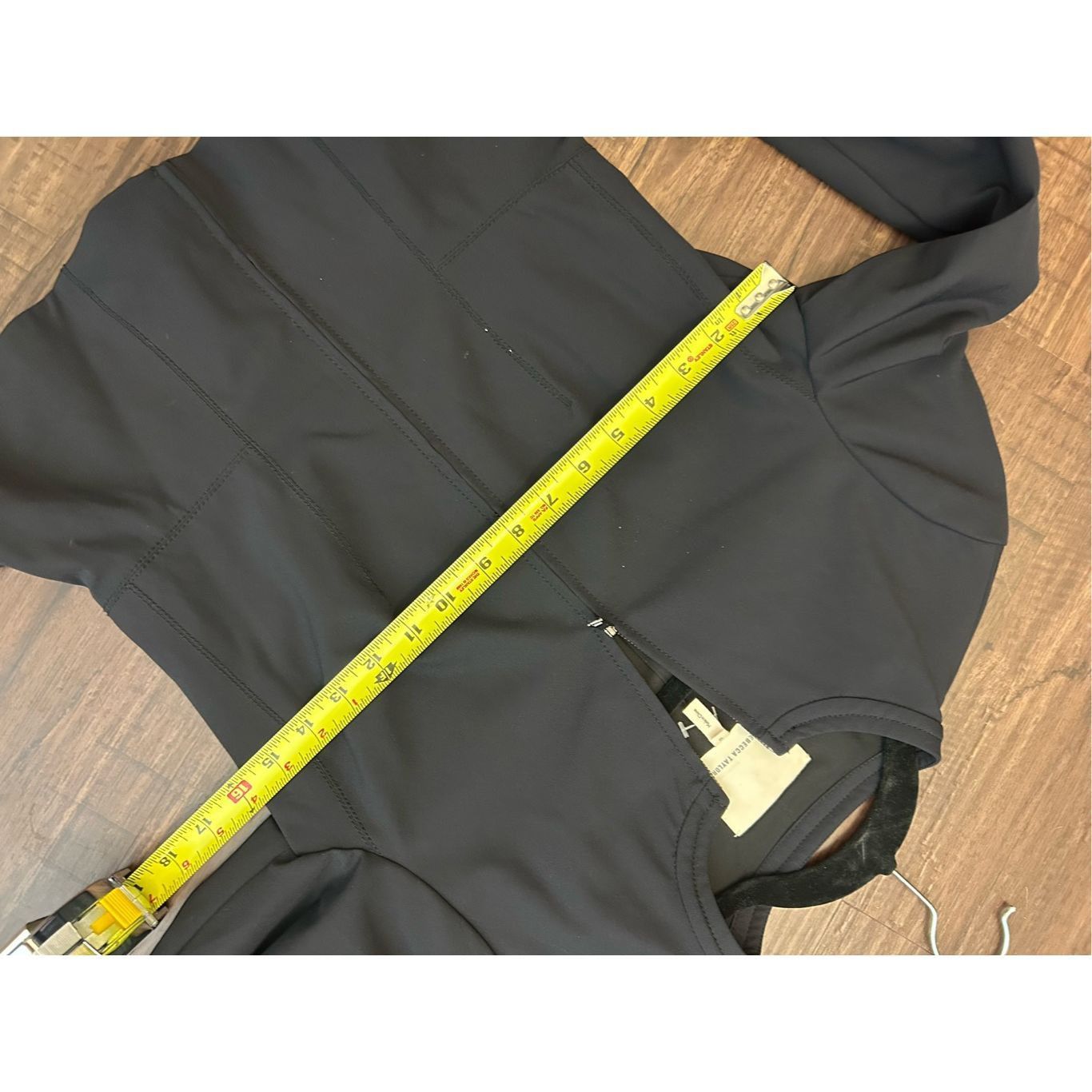 Rebecca Taylor Rebecca Taylor Ava Zip-Front Peplum Jacket in Black, Sz 0, M Size XS / US 0-2 / IT 36-38 - 3 Thumbnail