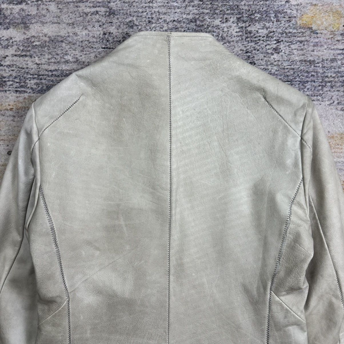 Tornado Mart Tornado mart scar stitch leather jacket guidi ccp style Size US S / EU 44-46 / 1 - 7 Thumbnail