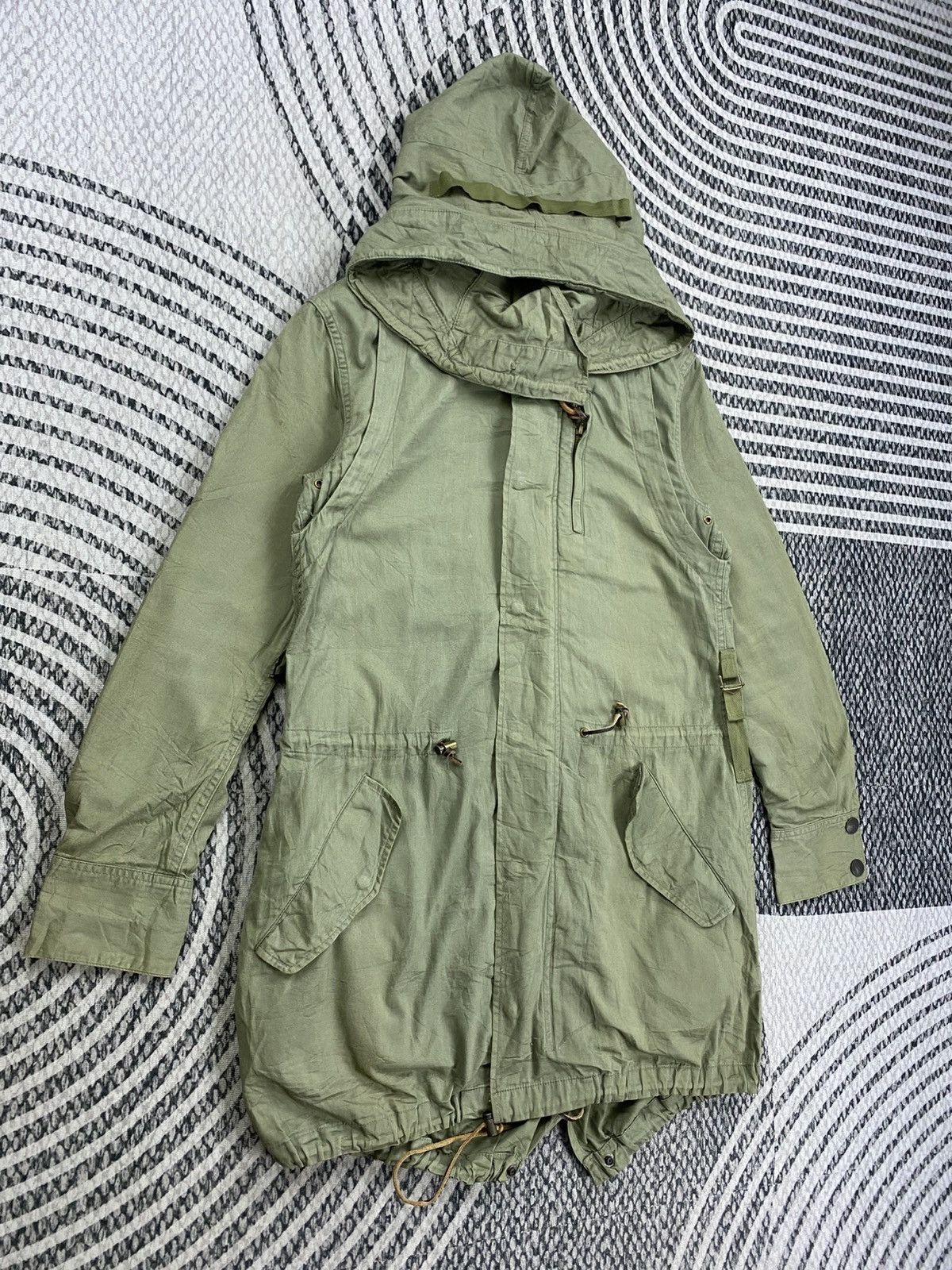 MOUSSY Vintage Moussy Military Style Field Parka Jacket Size US S / EU 44-46 / 1 - 3 Thumbnail
