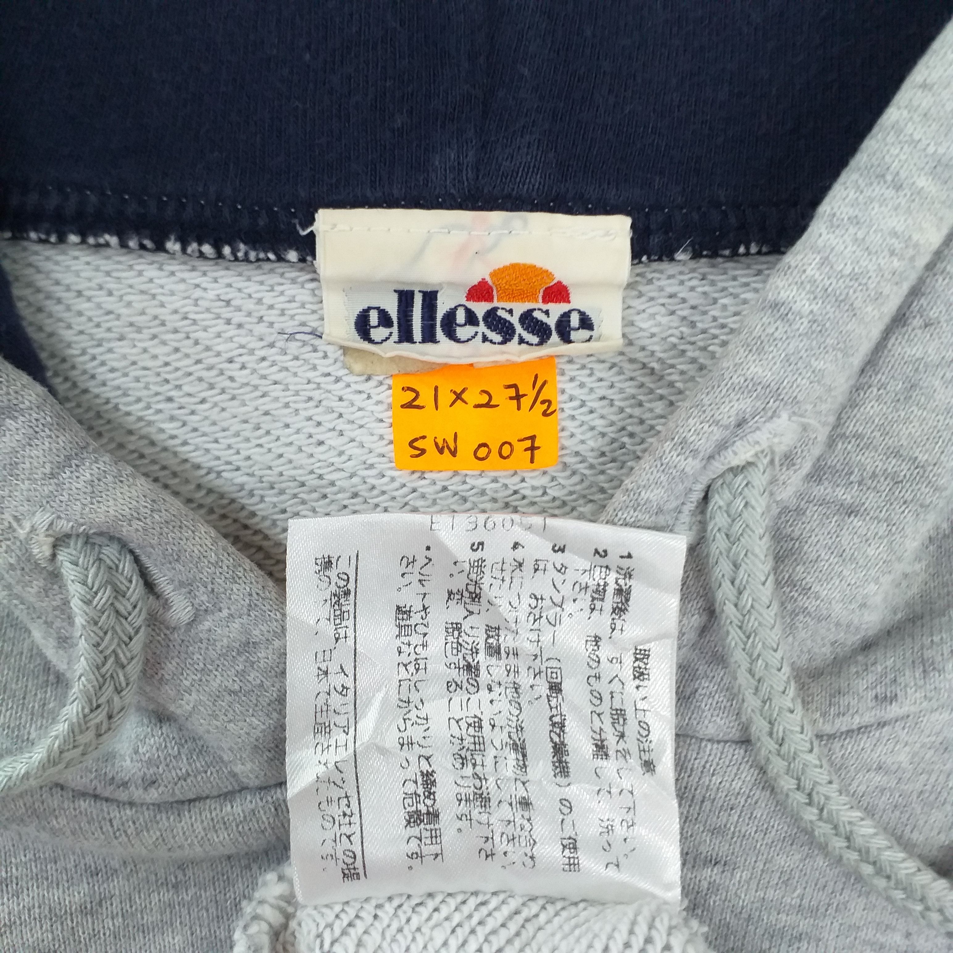 Japanese Brand Vintage Ellese Big Logo Sweatshirt -SW007 Size US S / EU 44-46 / 1 - 7 Thumbnail