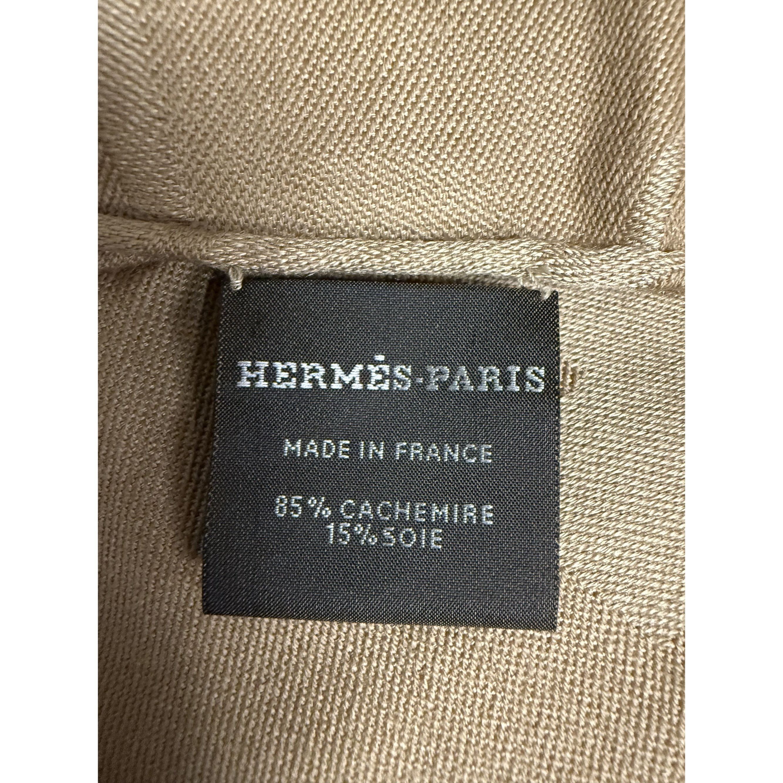 Hermes Hermès Etole New Libris Confettis DEx-Libris CT/Kraft Shawl Size ONE SIZE - 3 Thumbnail