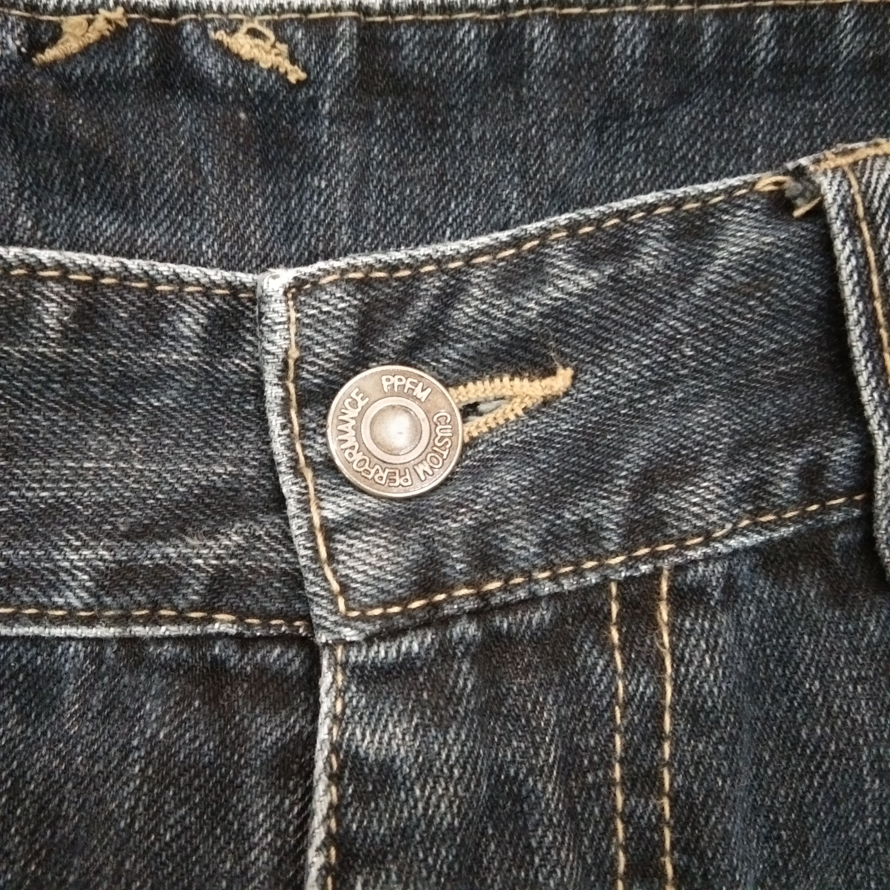 20471120 PPFM The Desert Fox Denim Pants Size US 31 - 3 Thumbnail