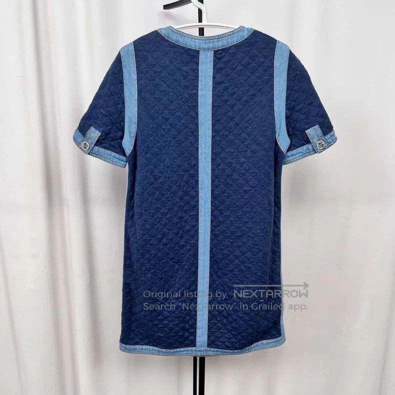 Chanel Chanel Short-sleeved round-neck long dress Size XS / US 0-2 / IT 36-38 - 2 Thumbnail