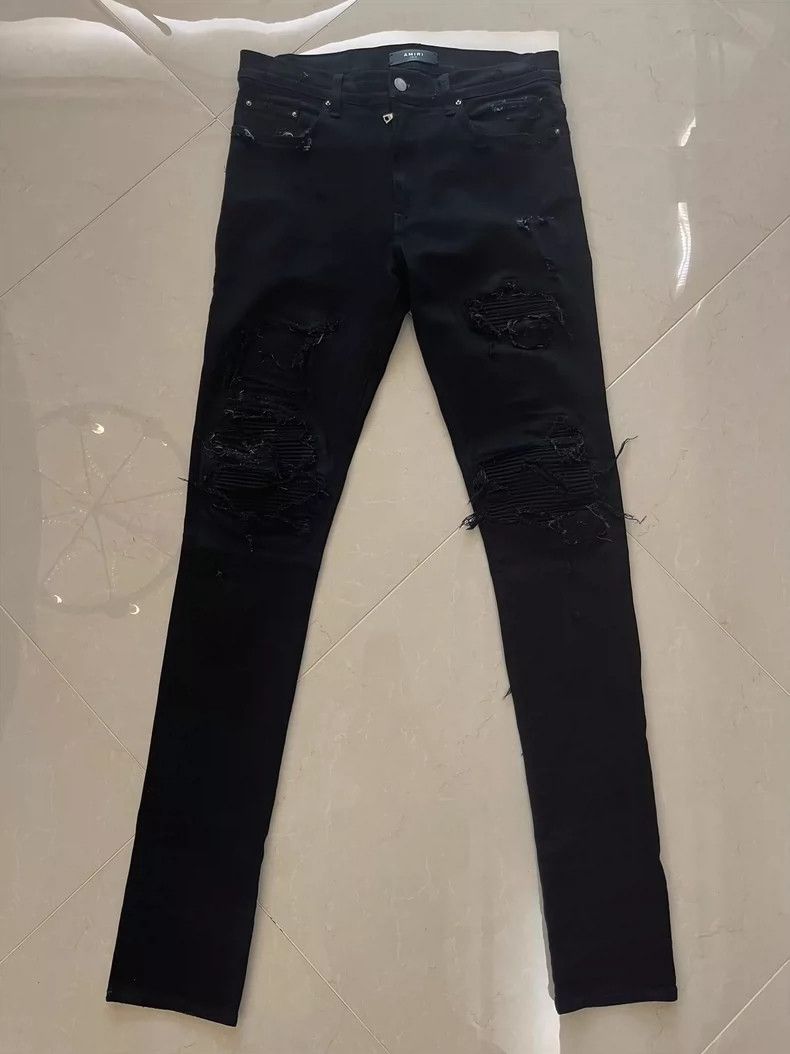 Amiri AmiriMX1 patchwork jeans 2503-Nextarrow Size US 32 / EU 48 - 1 Thumbnail