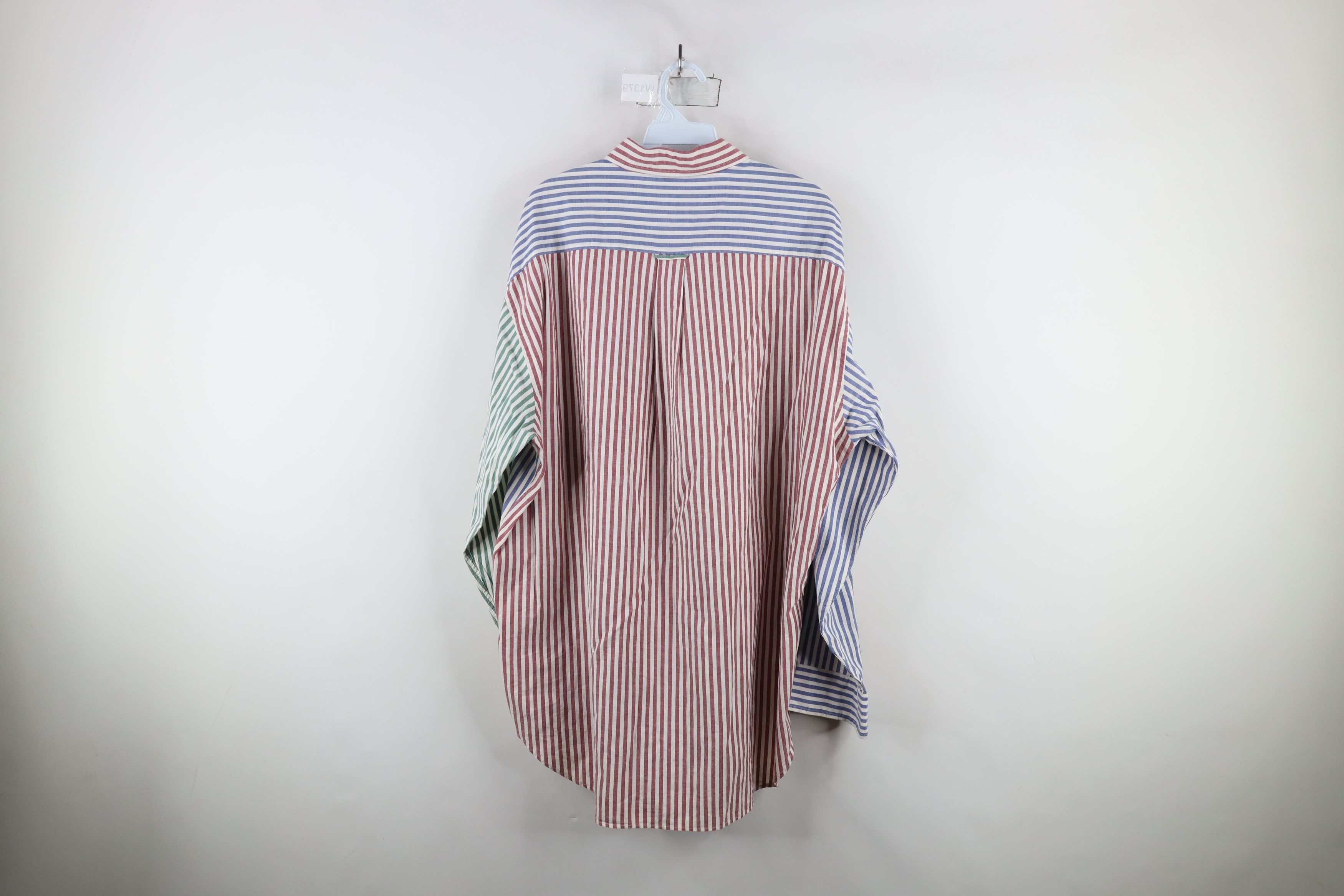 Polo Ralph Lauren Vintage 90s Chaps Ralph Lauren Striped Oxford Button Shirt Size US M / EU 48-50 / 2 - 9 Thumbnail