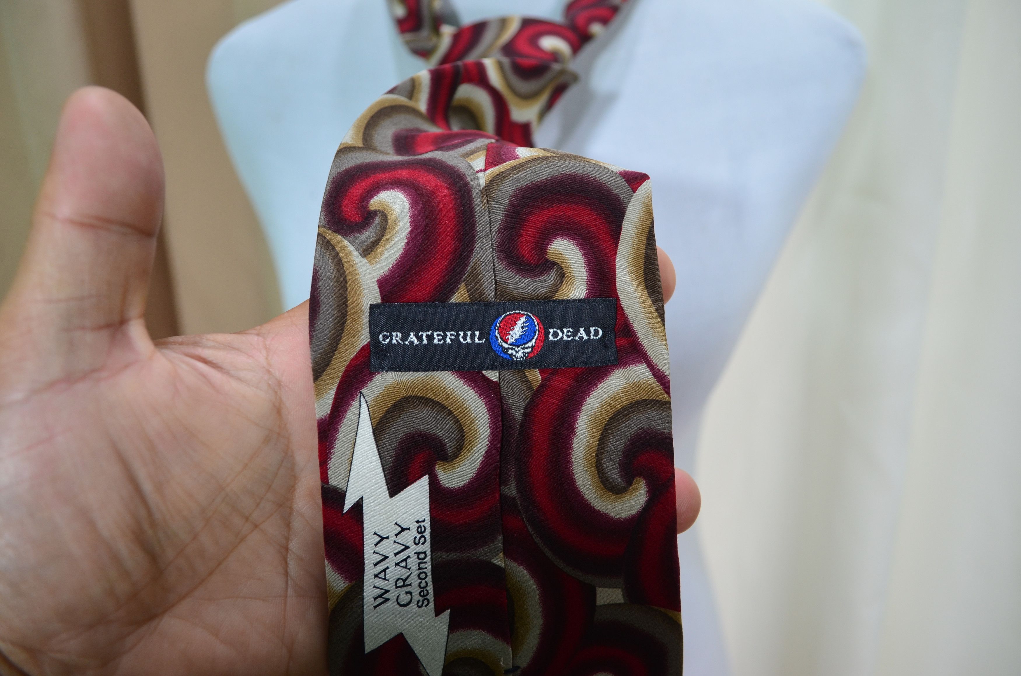 Vintage Vintage Grateful Dead x Wavy Grave Second Set Necktie Size ONE SIZE - 7 Thumbnail