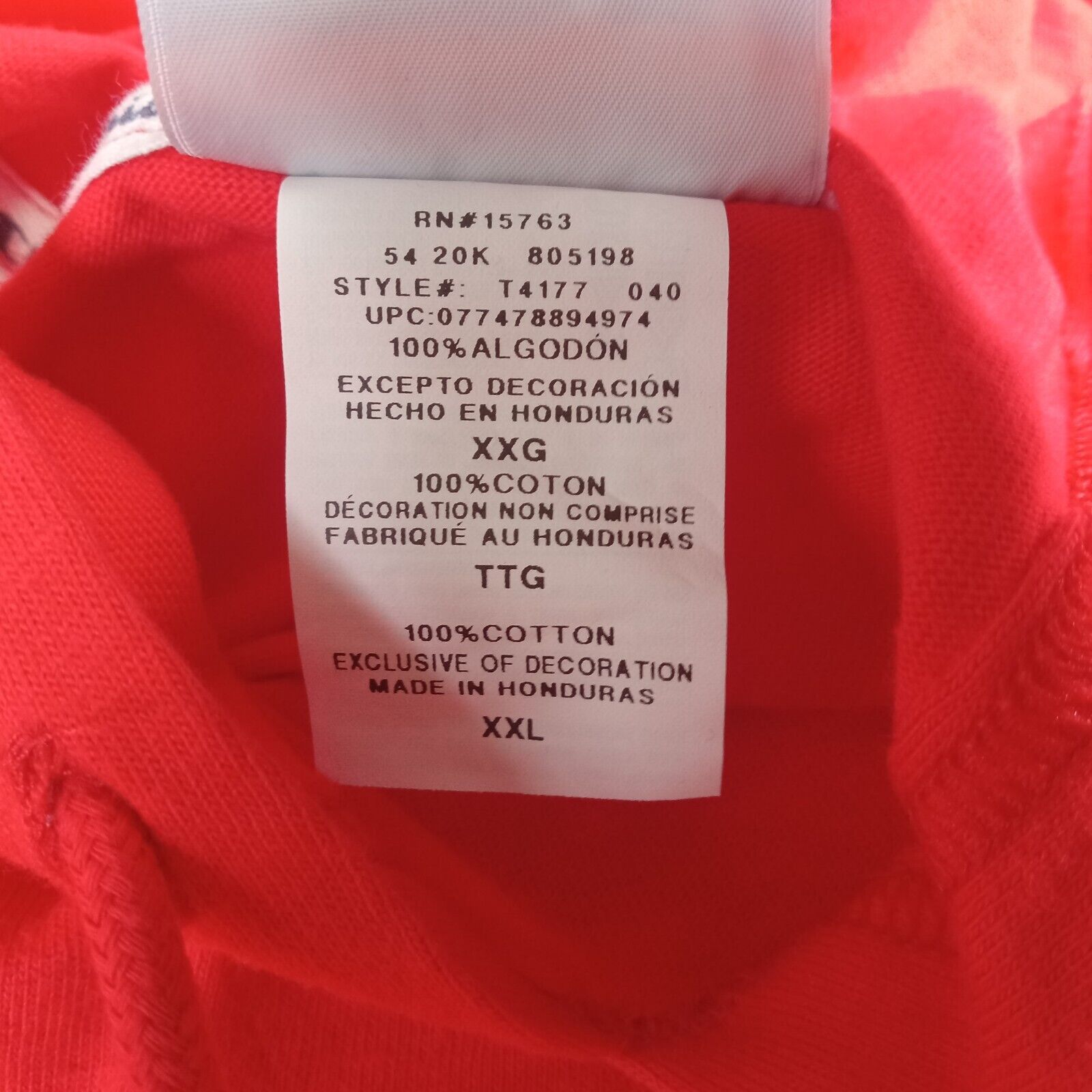 Champion Champion Hoodie Men’s 2XL Red Pullover Jersey Standard Fit Size US XXL / EU 58 / 5 - 6 Thumbnail