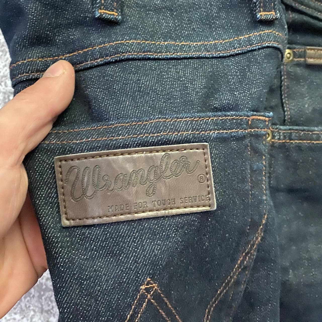 Wrangler Vintage Wrangler Dark Blue Denim Jeans 30 Size Size US 30 / EU 46 - 2 Thumbnail
