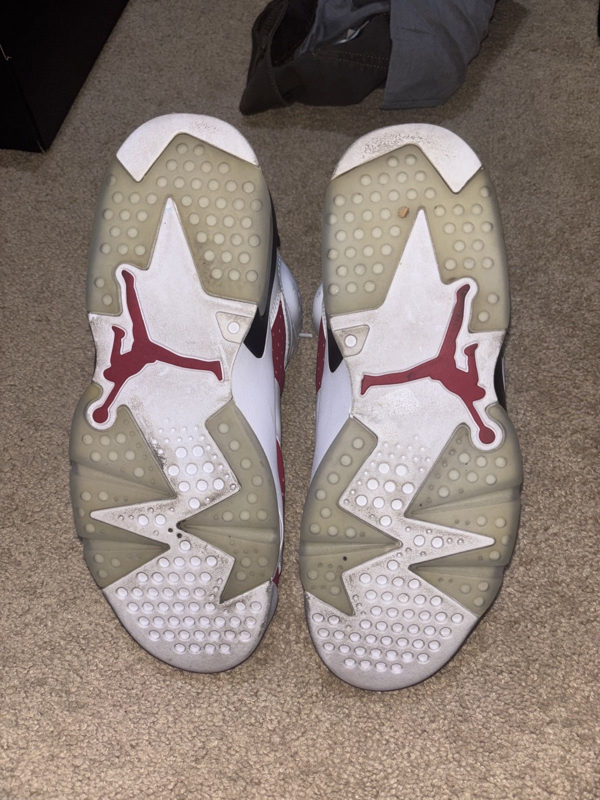 Jordan Brand Air Jordan 6 Carmine Size US 9 / EU 42 - 5 Thumbnail