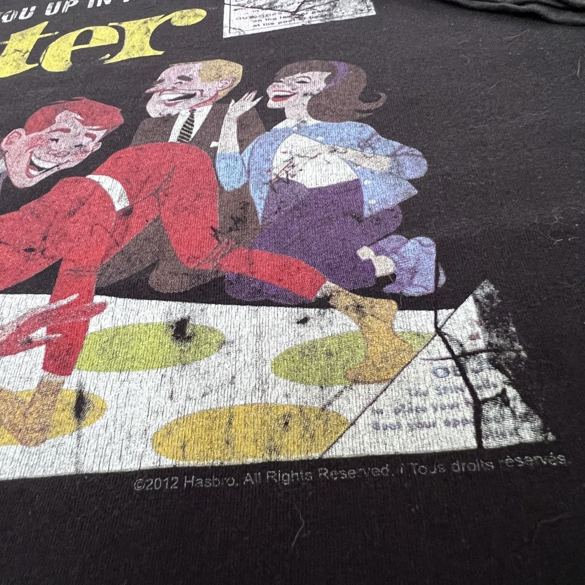 The Game Vintage Y2K Twister Board Game Streetwear Graphic Tee Size US L / EU 52-54 / 3 - 3 Thumbnail
