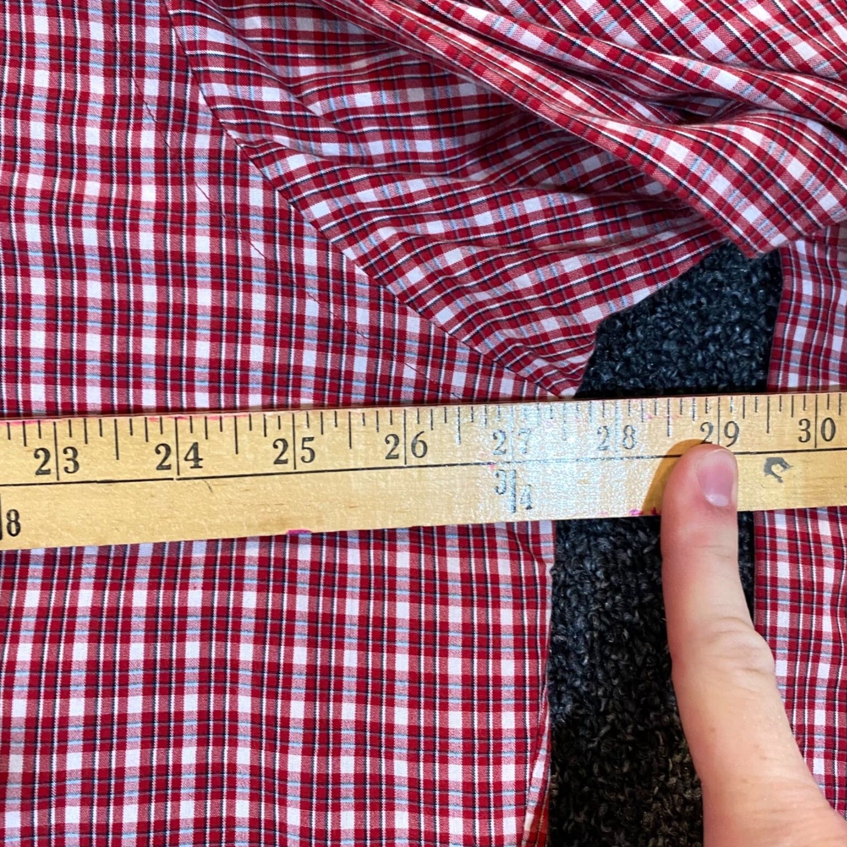 Ralph Lauren Ralph Lauren Blake Shirt Mens XL Red Read White Plaid Button Down Long Sleeve Preppy Shirt Size US XL / EU 56 / 4 - 6 Thumbnail
