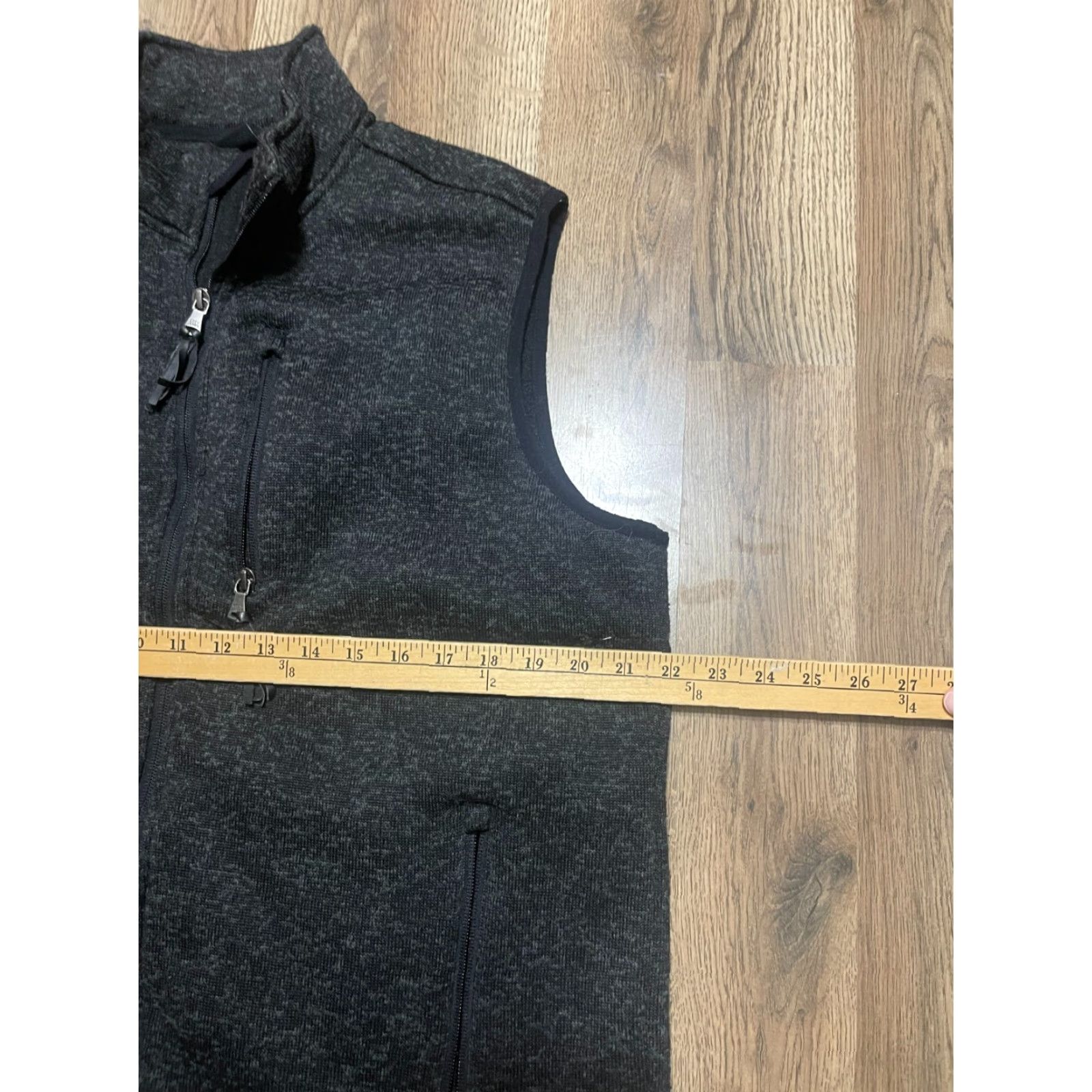 Cody James Cody James Sweater, Women's Size Large, Black, Zip Up, Sleeveless, Pockets, Vest, Zip Pockets, Casual, Regular, Fall/Spring/Summer, Women, L Size L / US 10 / IT 46 - 3 Thumbnail