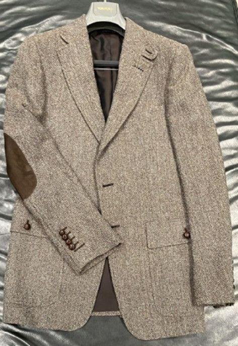 Tom Ford o1loc1c0925 11JC40 Wool Jacket in Brown Size US M / EU 48-50 / 2 - 1 Preview