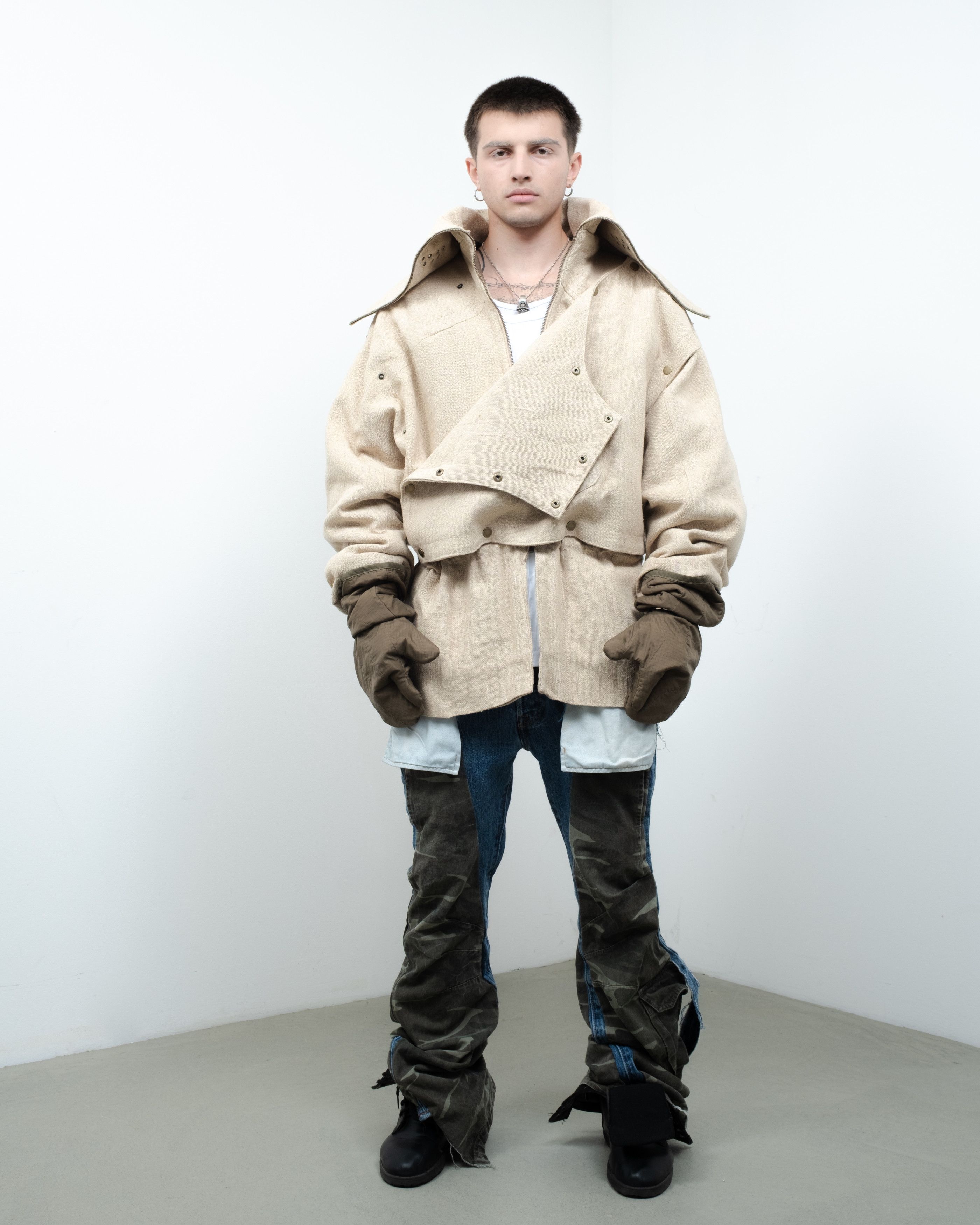 Other Rough Linen Parka Size US M / EU 48-50 / 2 - 4 Thumbnail