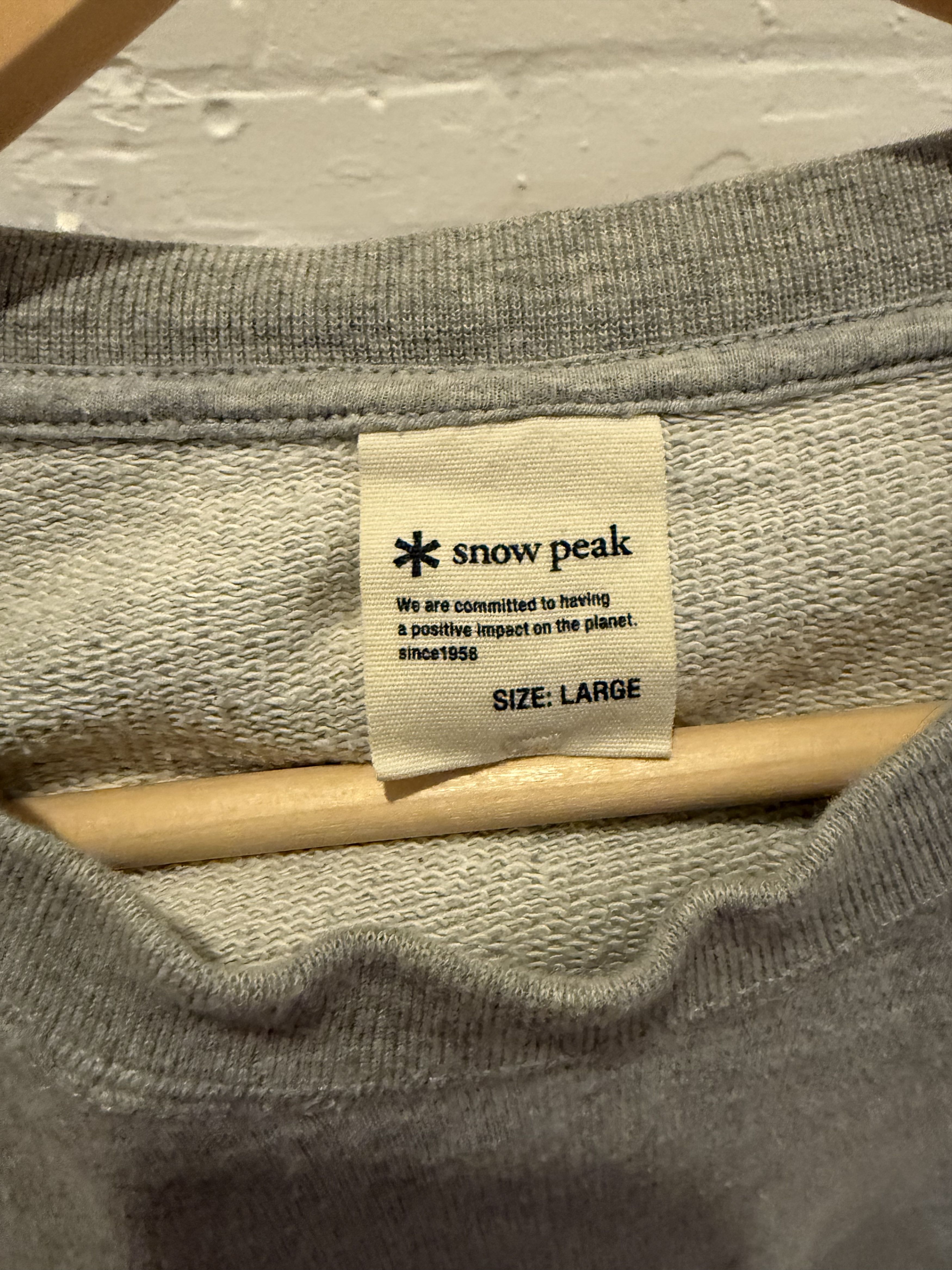 Snow Peak Snow Peak Sweatshirt Size US L / EU 52-54 / 3 - 3 Thumbnail