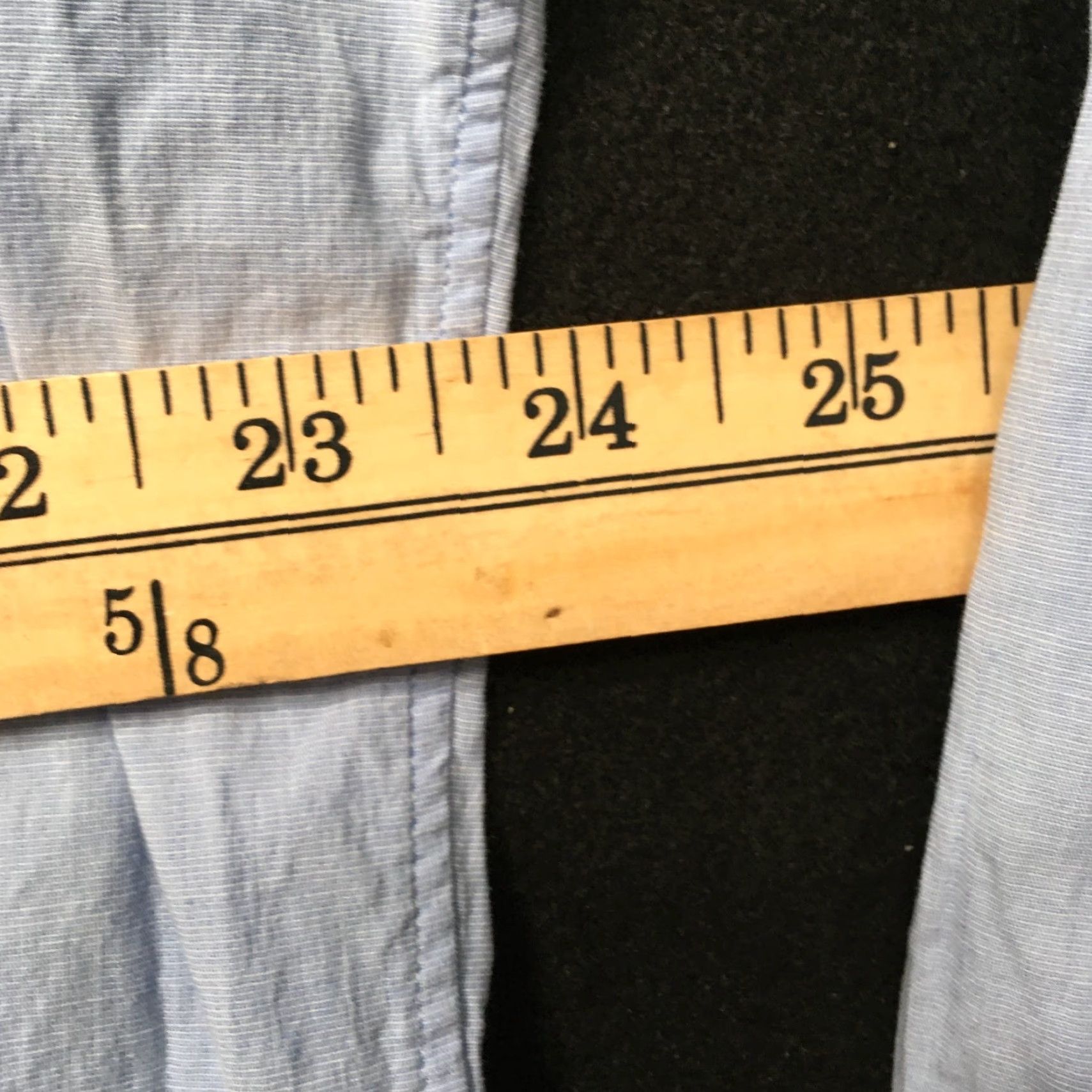 Brooks Brothers Brooks Brothers Dress Shirt Blue Cotton Blend 16 Regular 34-35 Button Collar Stretch Mens Shirt Size 42R - 6 Thumbnail