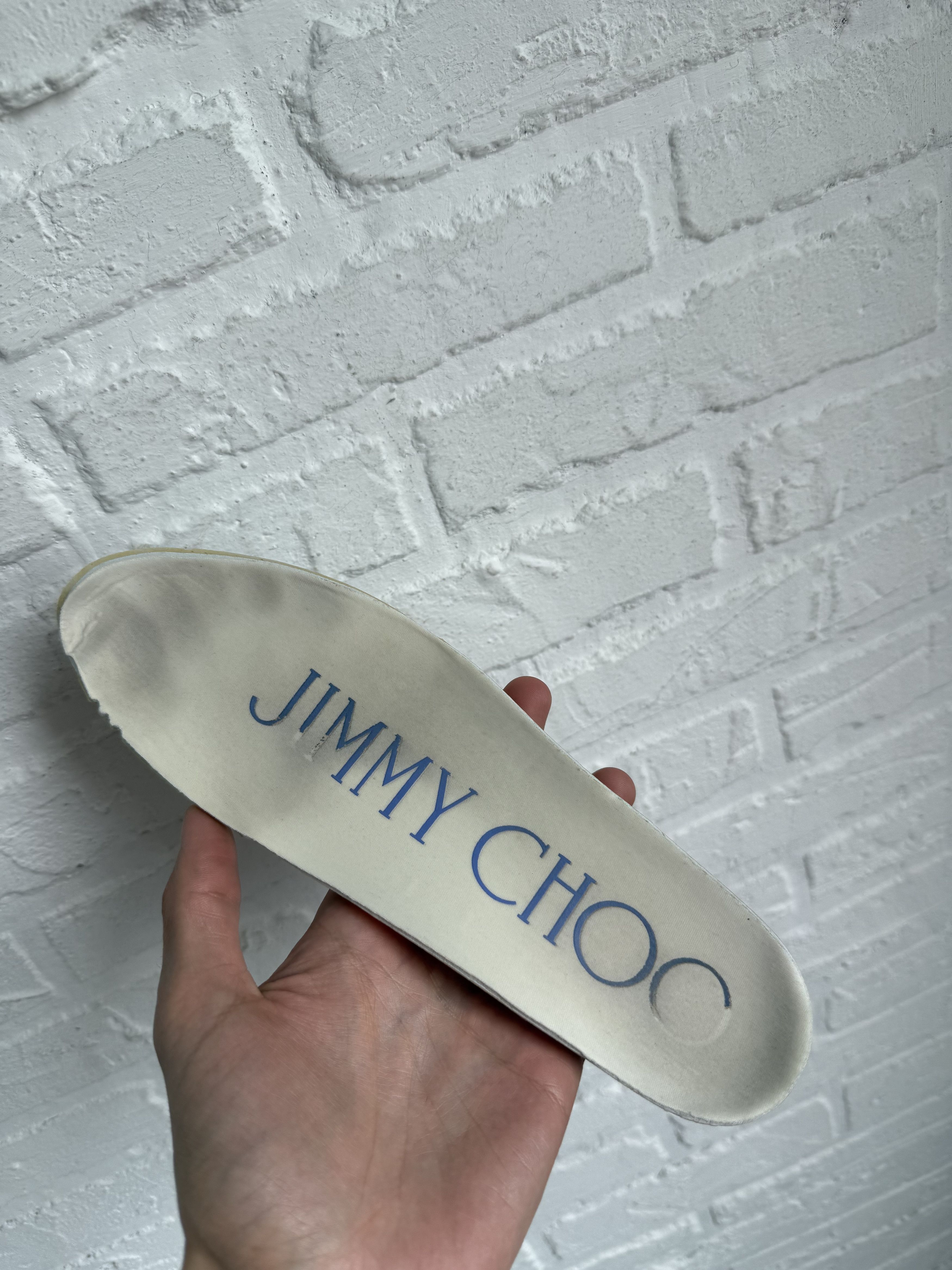 Jimmy Choo Jimmy Choo Cosmos Sneakers Pastel Cream Pink Futuristic Size US 6 / IT 36 - 3 Thumbnail