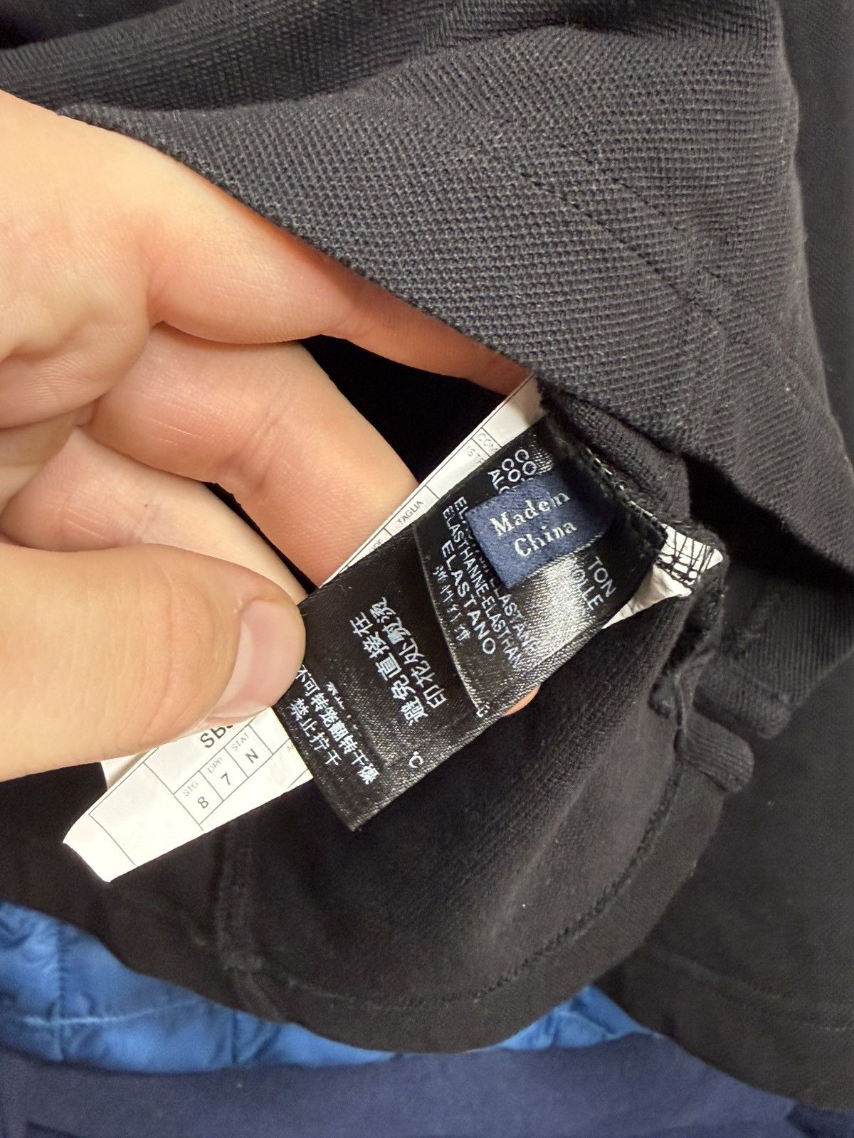 Ermenegildo Zegna Zegna Sport Black Polo long sleeves size M Size US M / EU 48-50 / 2 - 9 Thumbnail