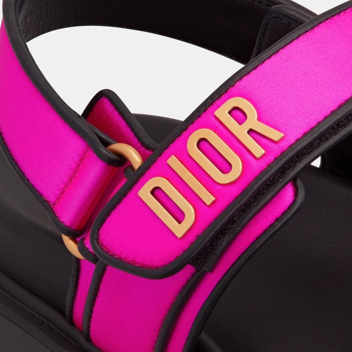 Dior o1bcso1str1224 Sandal in Black & Pink Size US 9 / IT 39 - 4 Thumbnail