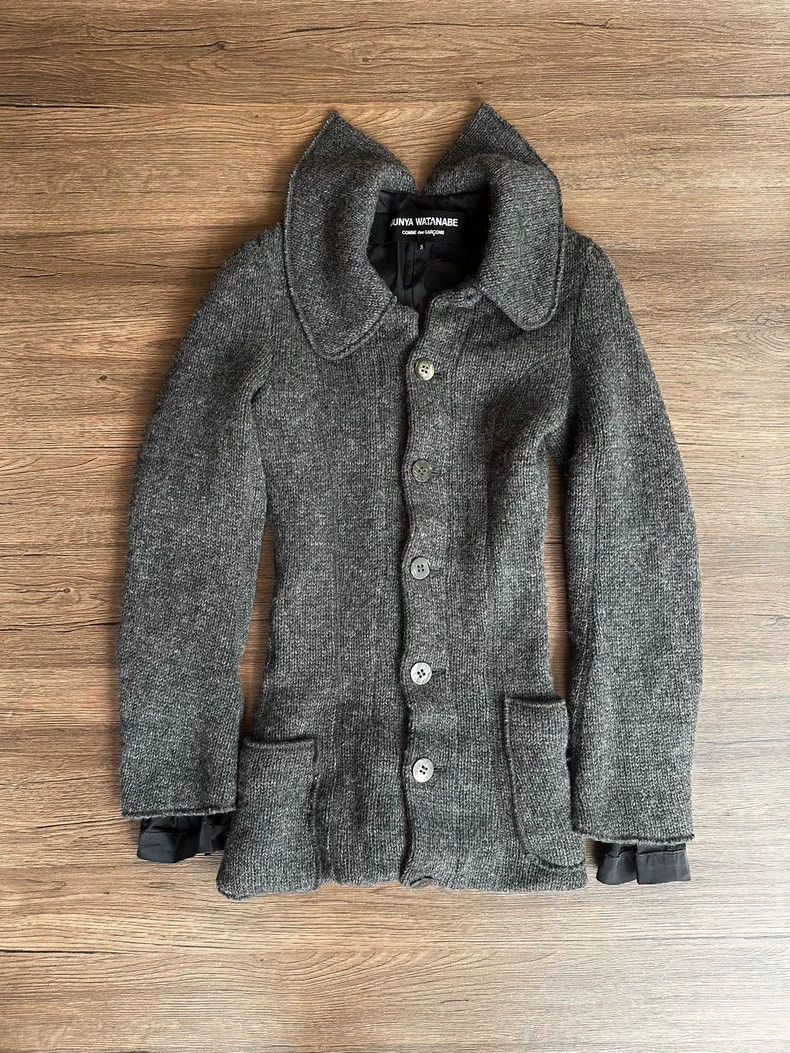 Junya Watanabe Junya Watanabe 2007AW Knit Deformed Cardigan Size S / US 4 / IT 40 - 1 Thumbnail