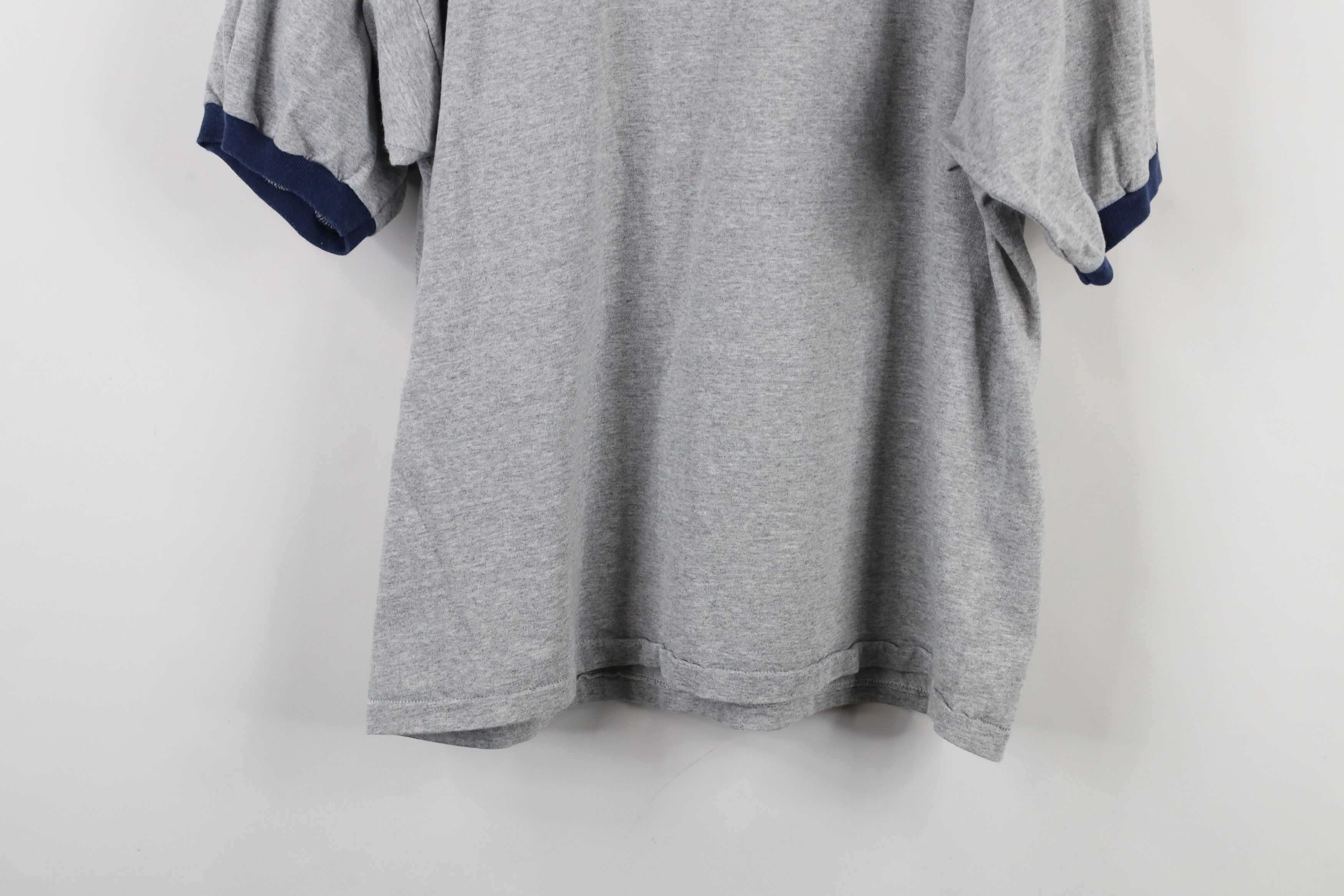Vintage Vintage 90s Streetwear Massachusetts Sailing Ringer T-Shirt Size US L / EU 52-54 / 3 - 10 Thumbnail