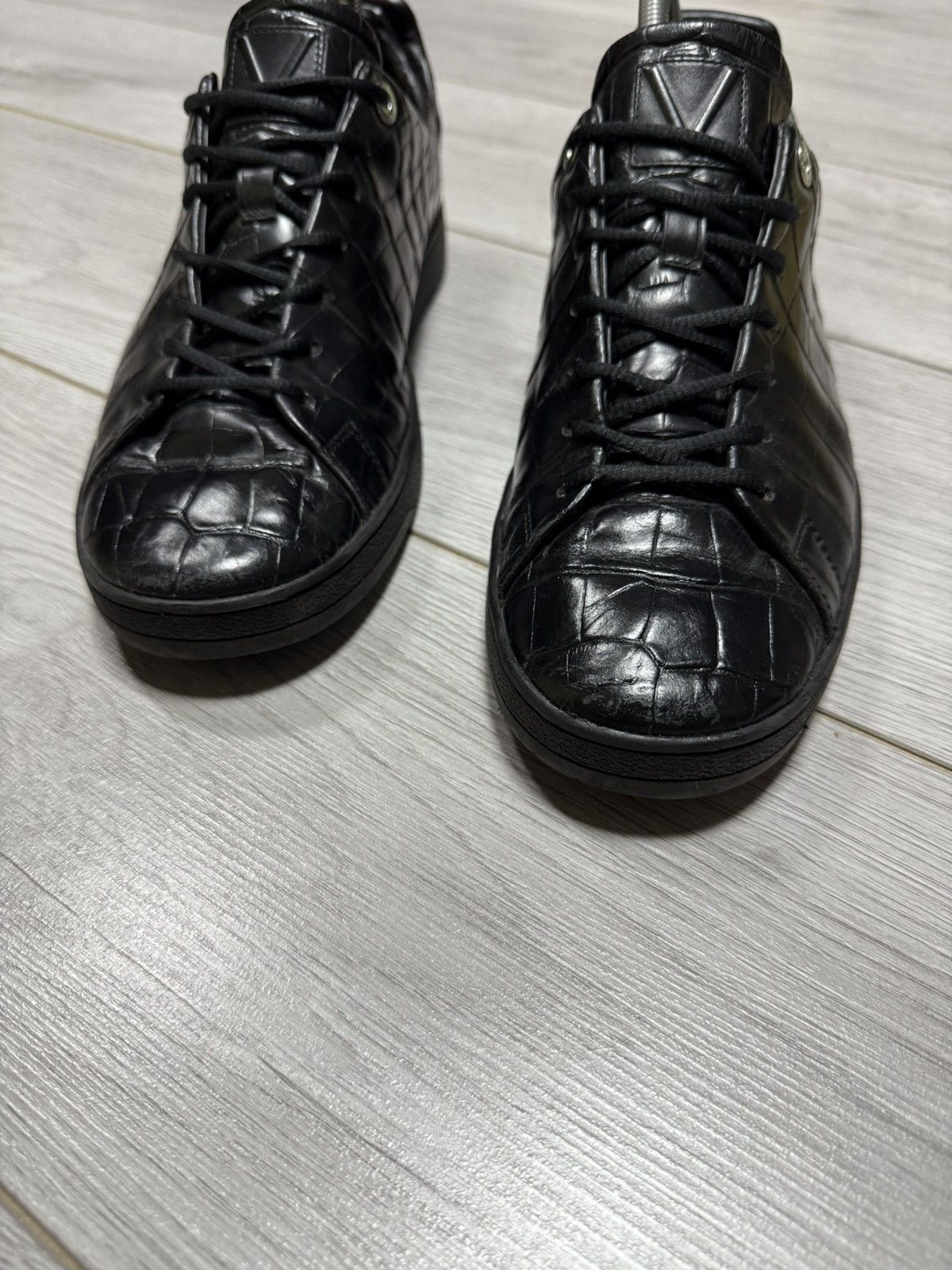 Louis Vuitton LV Louis Vuitton leather trainers shoes sneakers Size US 8.5 / EU 41-42 - 3 Thumbnail