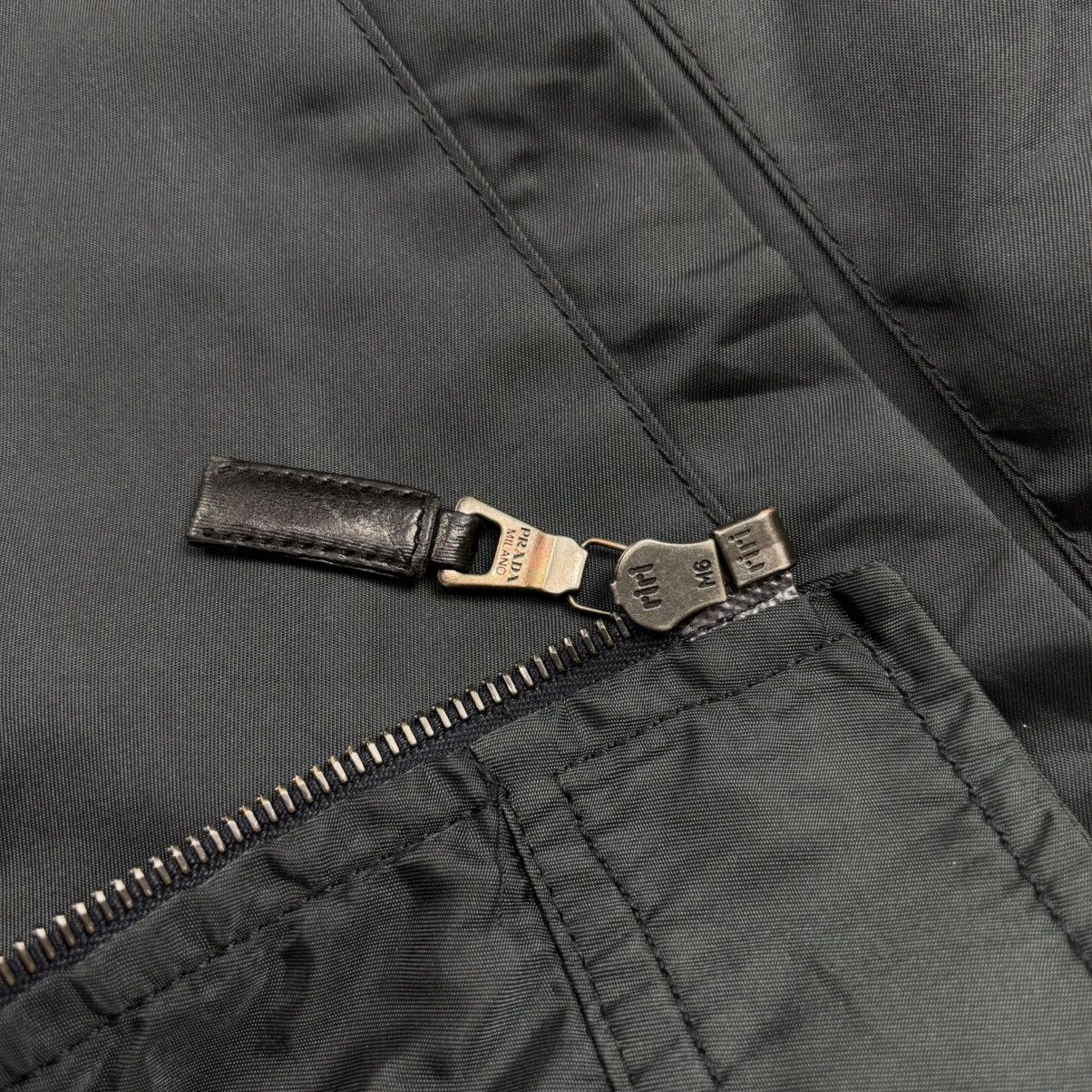 Prada Prada nylon work jacket dark green Size US M / EU 48-50 / 2 - 7 Thumbnail
