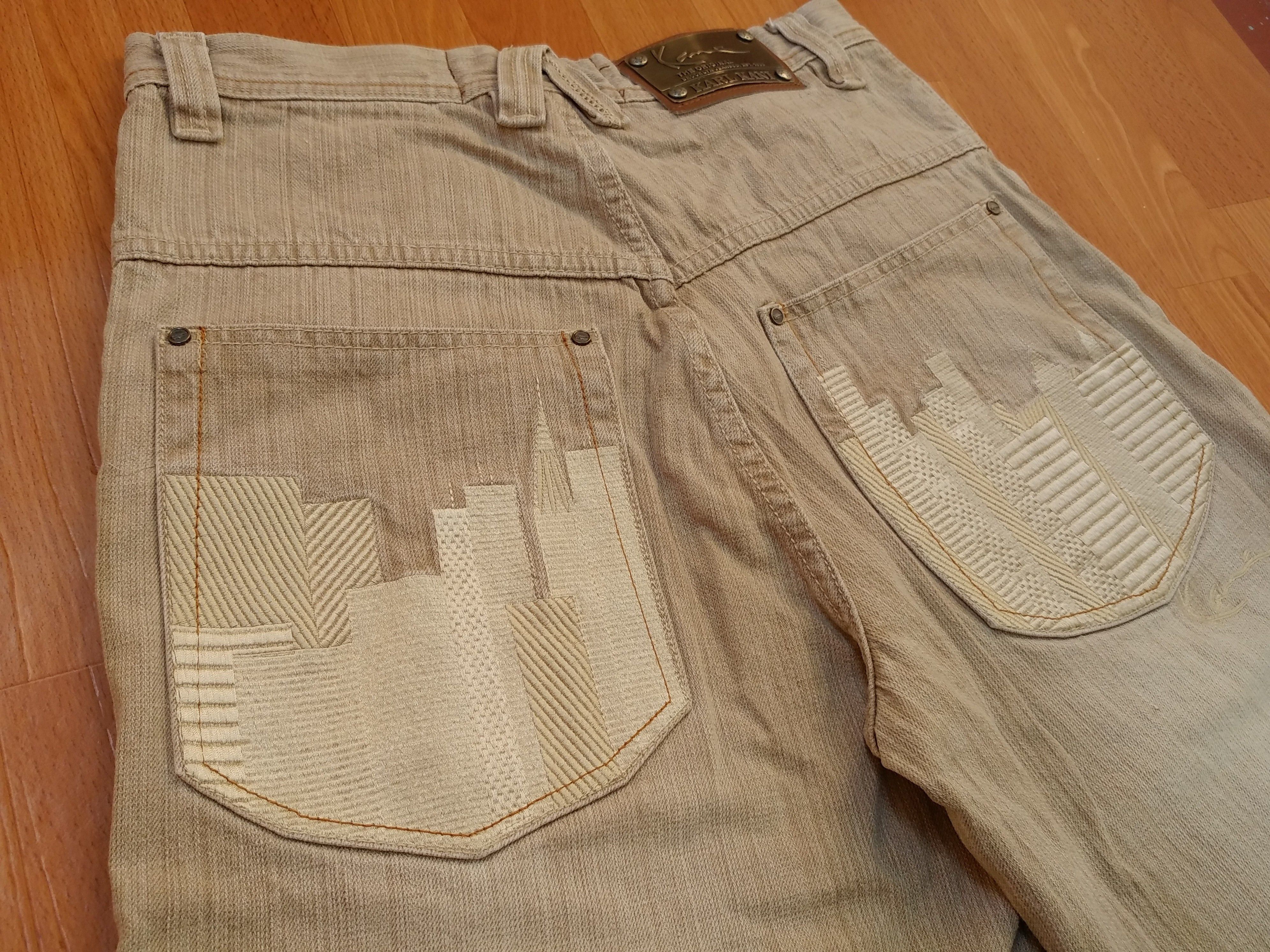 Karl Kani KARL KANI shorts, vintage hip hop baggy jeans, 90s size W 30 Size US 30 / EU 46 - 5 Thumbnail