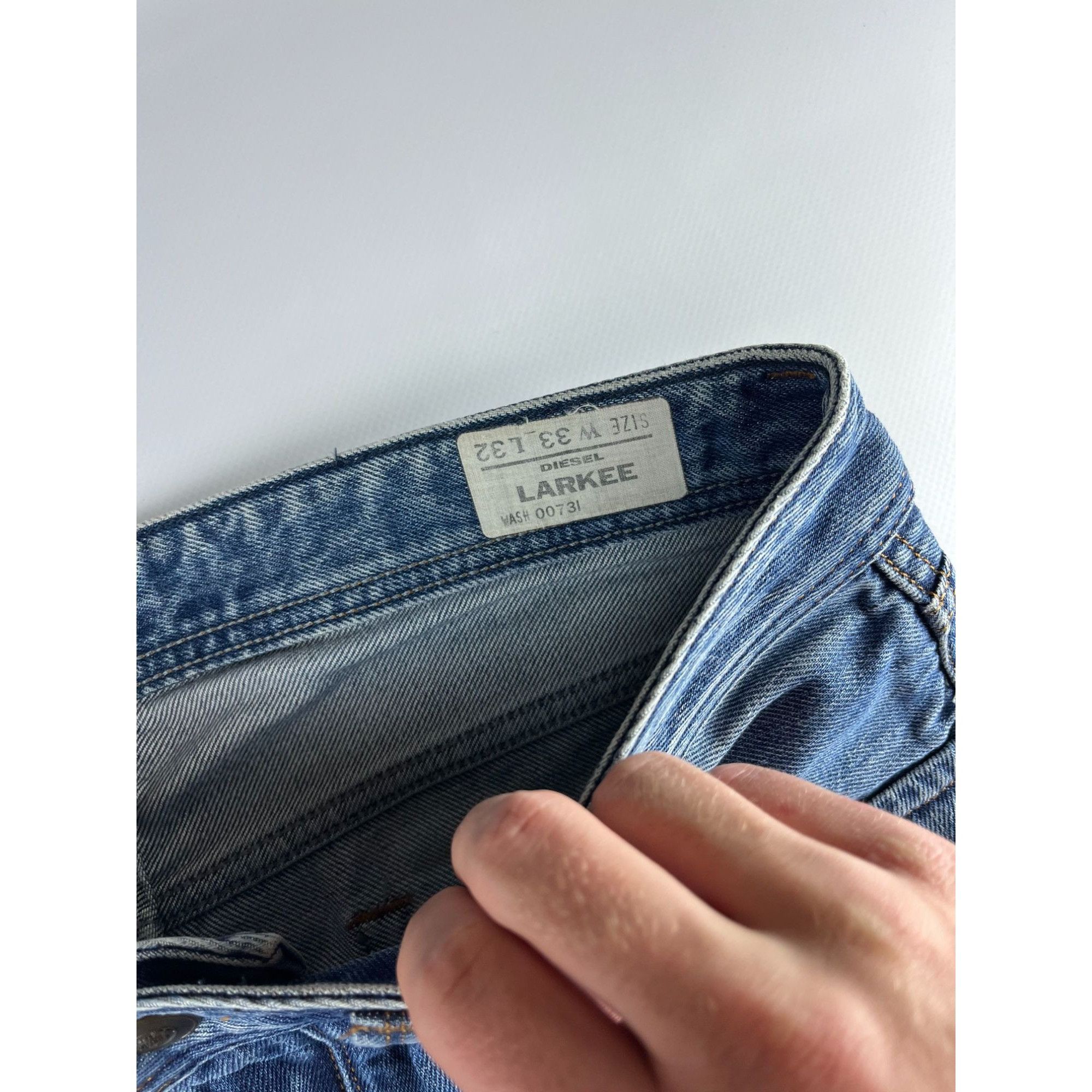 Diesel Diesel Larkee 0073L rare baggy jeans Size US 32 / EU 48 - 5 Thumbnail