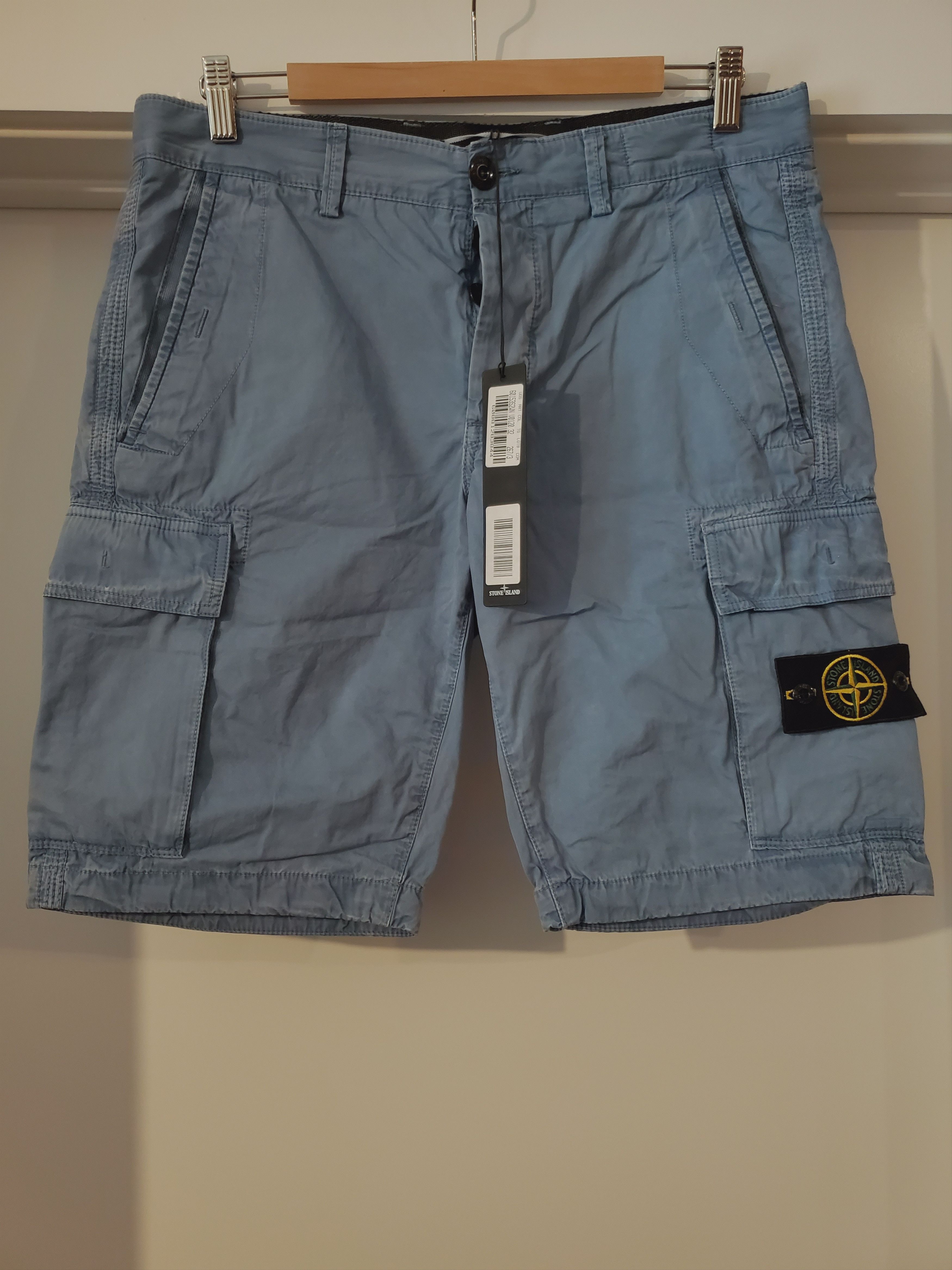 Stone Island Stone Island Garment Dyeing Bermuda Cargo Shorts 32 size Size US 32 / EU 48 - 1 Thumbnail