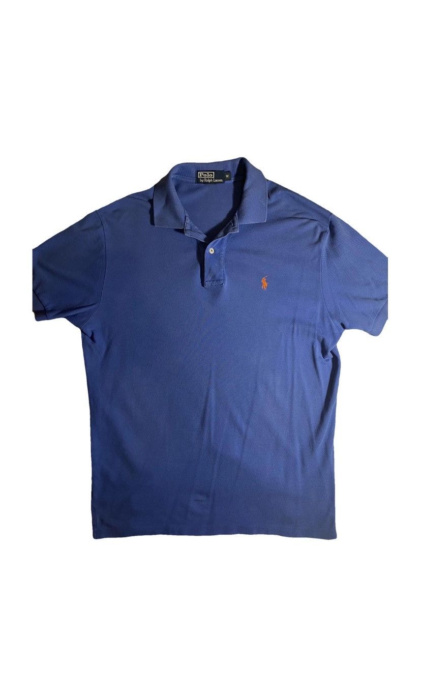 Polo Ralph Lauren × Vintage Vintage Polo Ralph Lauren Polo Shirt – 2000s – Blue – Size M Size US M / EU 48-50 / 2 - 1 Thumbnail