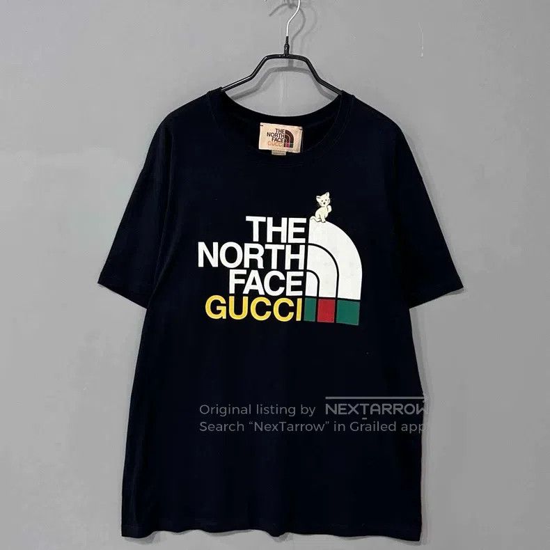 Gucci Gucci Tnf co-branded short sleeves Size US M / EU 48-50 / 2 - 1 Thumbnail