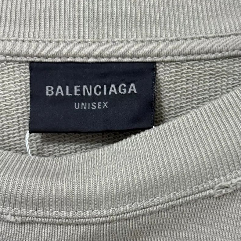 Balenciaga Balenciaga Logo Letter Printed Crewneck Long Sleeve SS23 G Size US S / EU 44-46 / 1 - 4 Thumbnail
