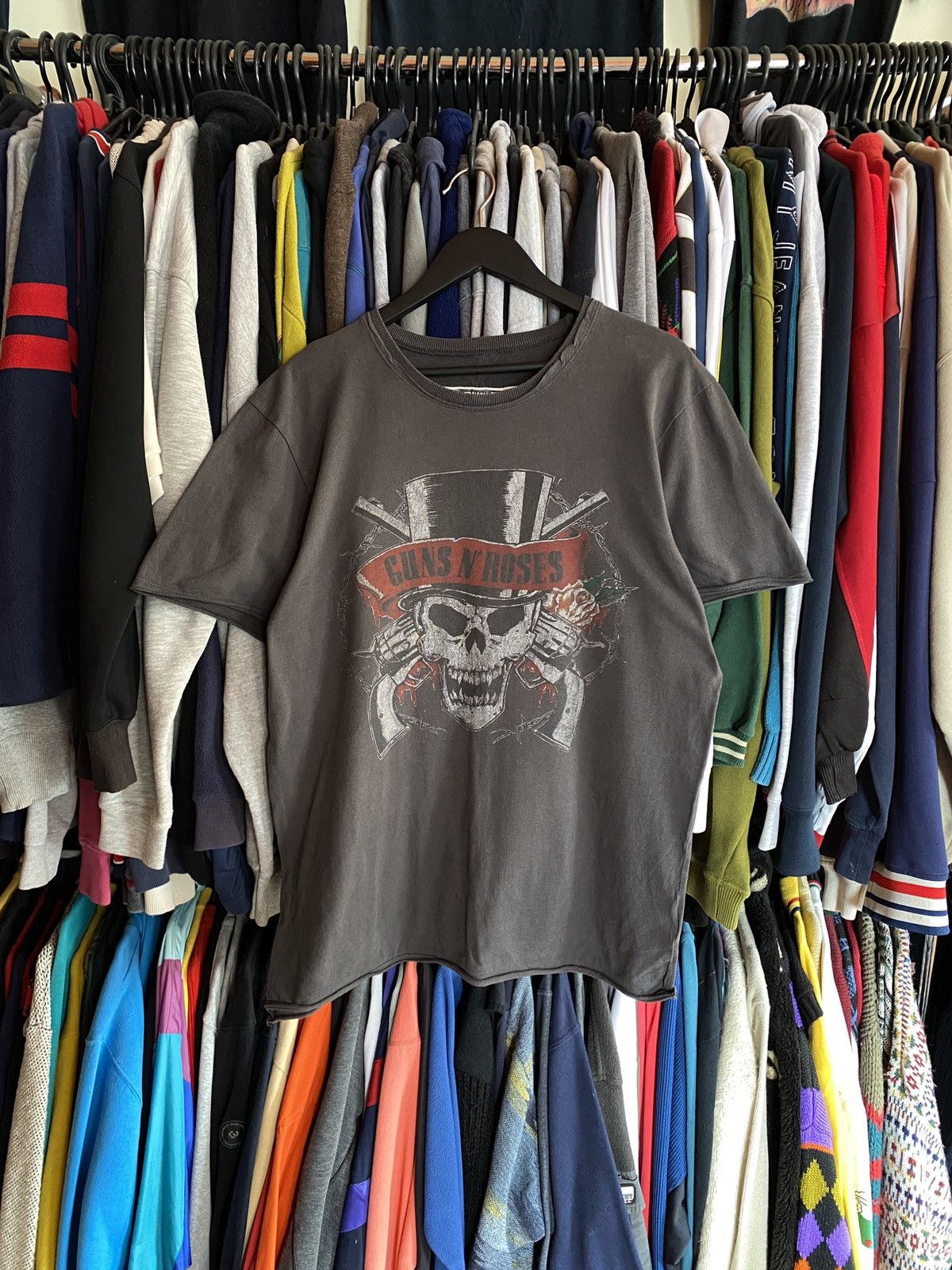 VINTAGE GUNS N ROSES FADED T-SHIRT Y2k