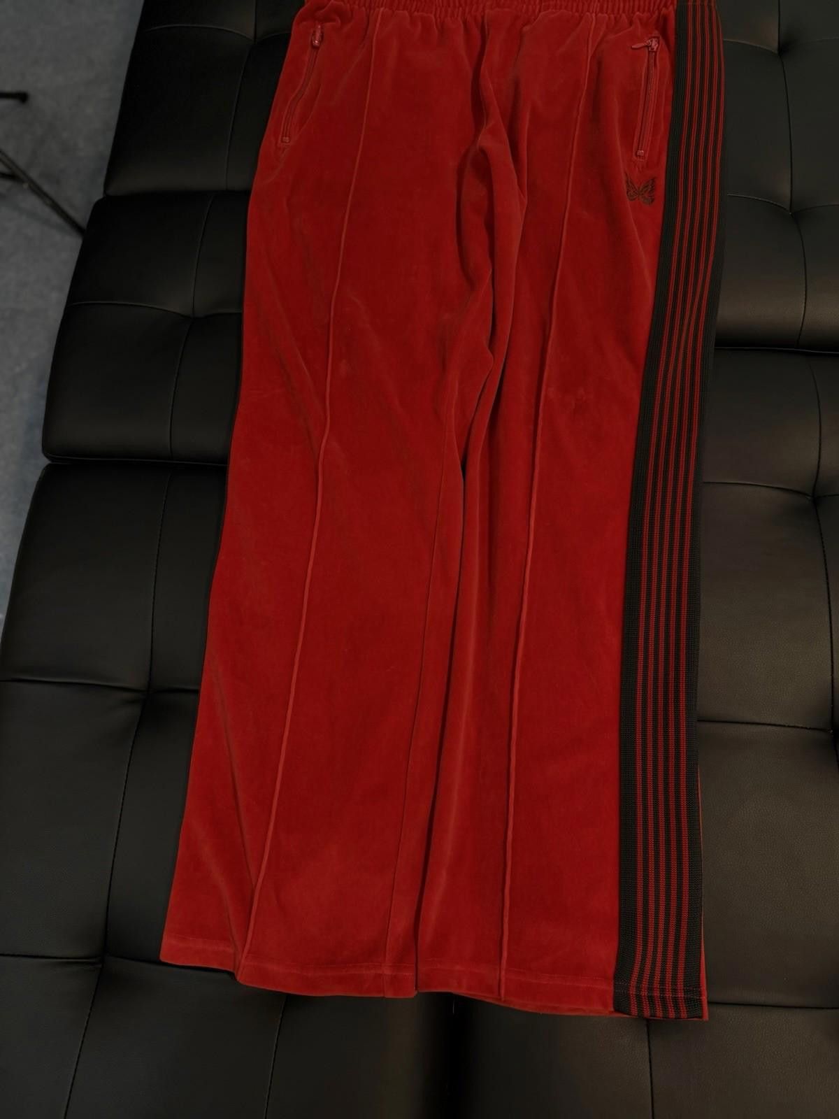 Needles NEEDLES Track Pants Size Medium Red 100% Authentic Size US 32 / EU 48 - 4 Thumbnail