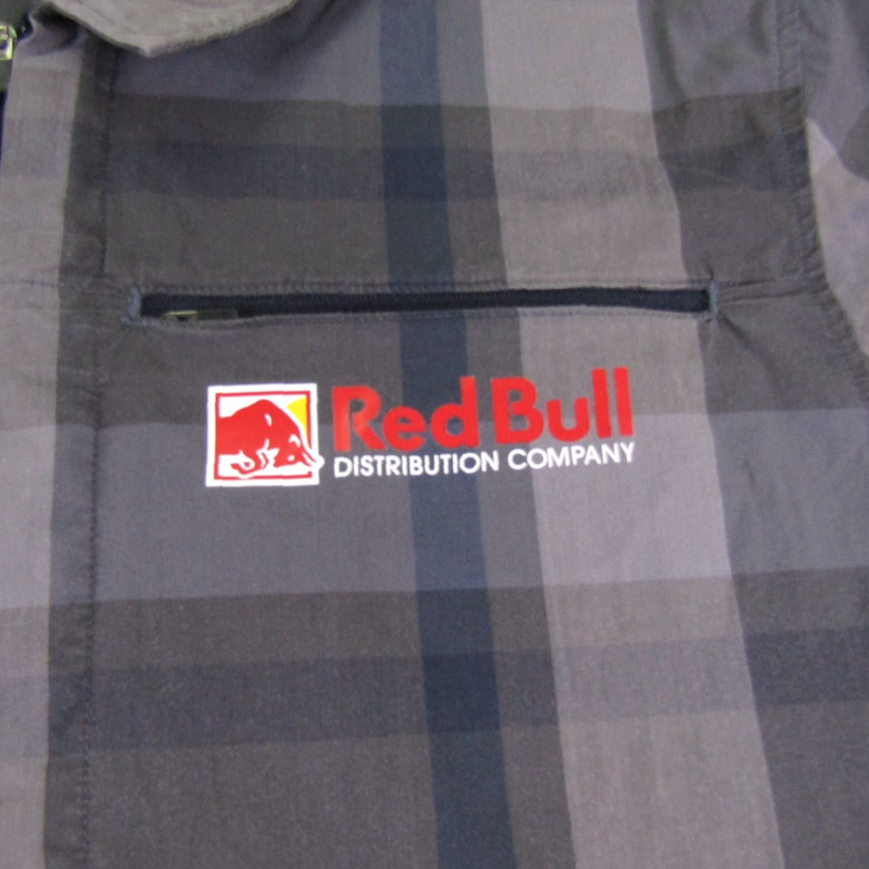 Vintage VINTAGE Red Bull Shirt Womens XL Gray Plaid Full Zip Up Work Top Button-Up Casual Outdoors Size XL / US 12-14 / IT 48-50 - 3 Thumbnail