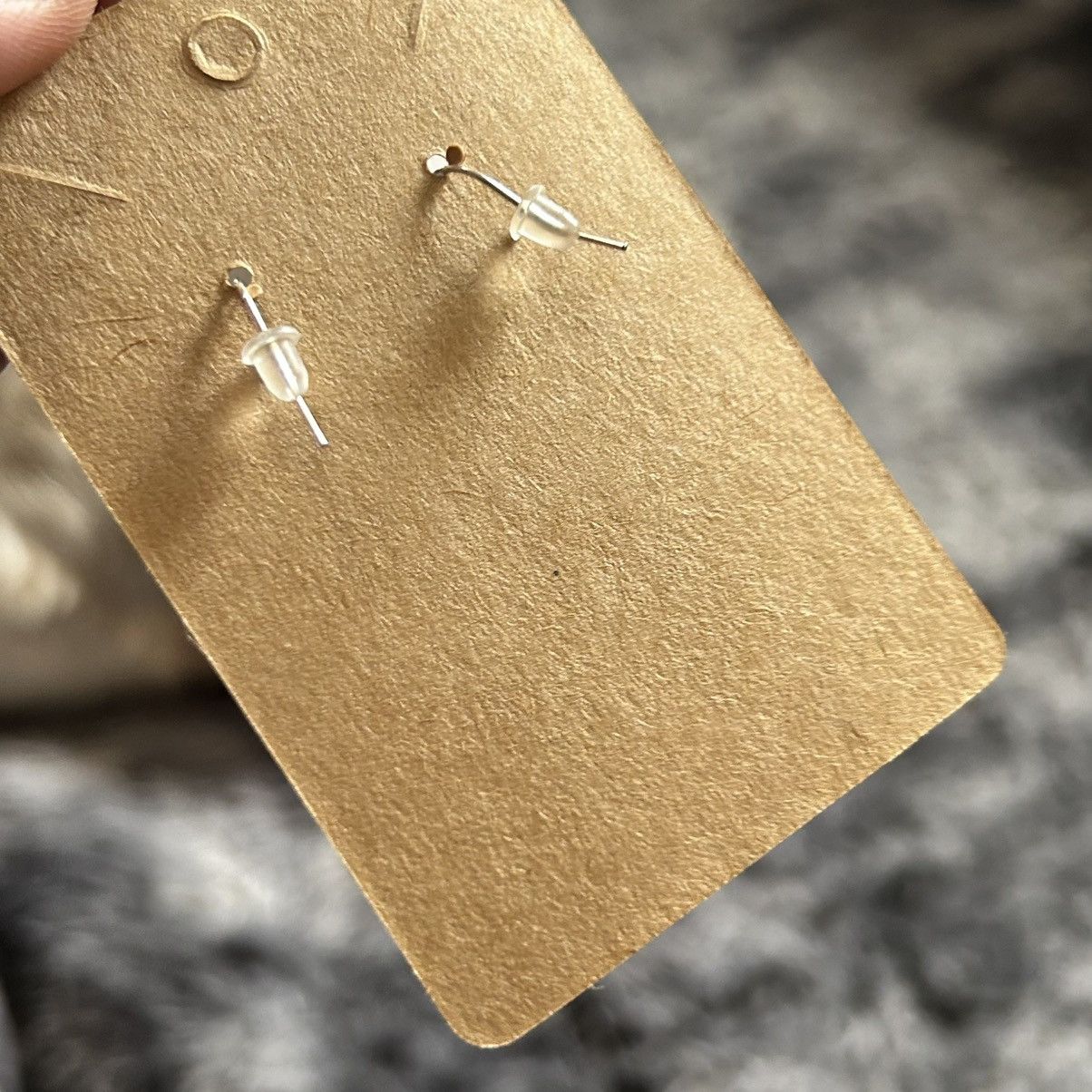 Handmade Handcrafted elegant genuine stone tiger eye garnet earrings Size ONE SIZE - 3 Thumbnail