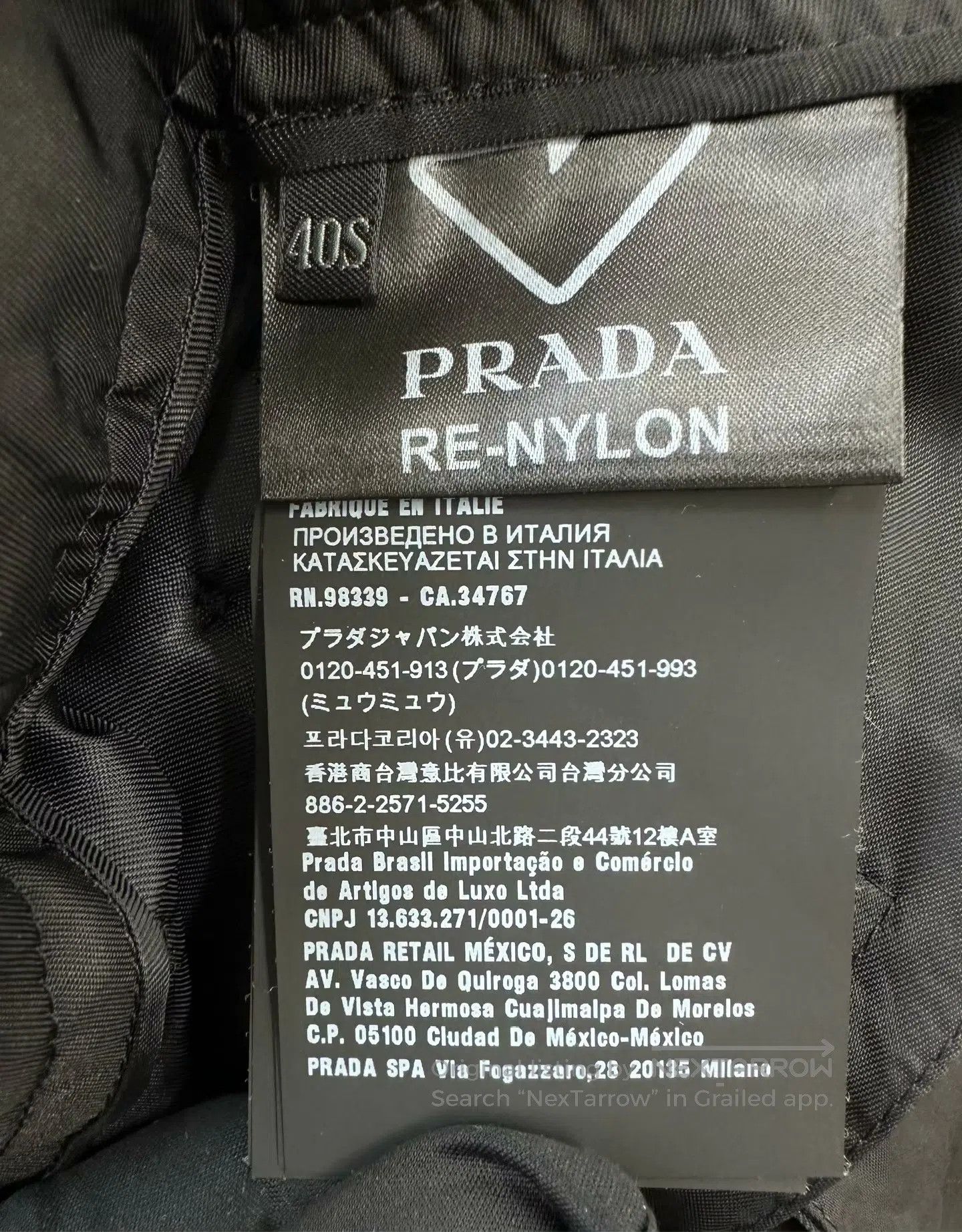 Prada Prada Black Pocket Waist Bag Nylon Pants| Size US 40 / EU 56 - 5 Thumbnail