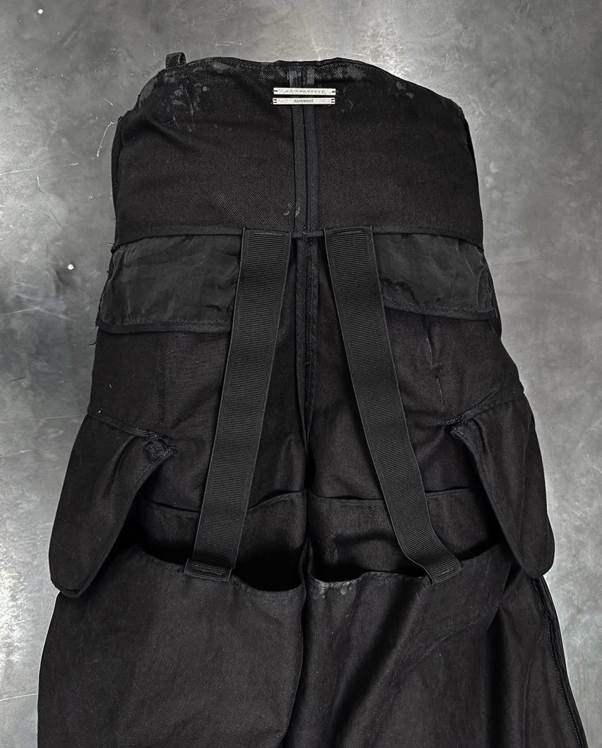 SHINE LUXURY “RAMMERTECK” LAYERED DEFENDER CARGO TANK PANTS Size US 32 / EU 48 - 17 Thumbnail