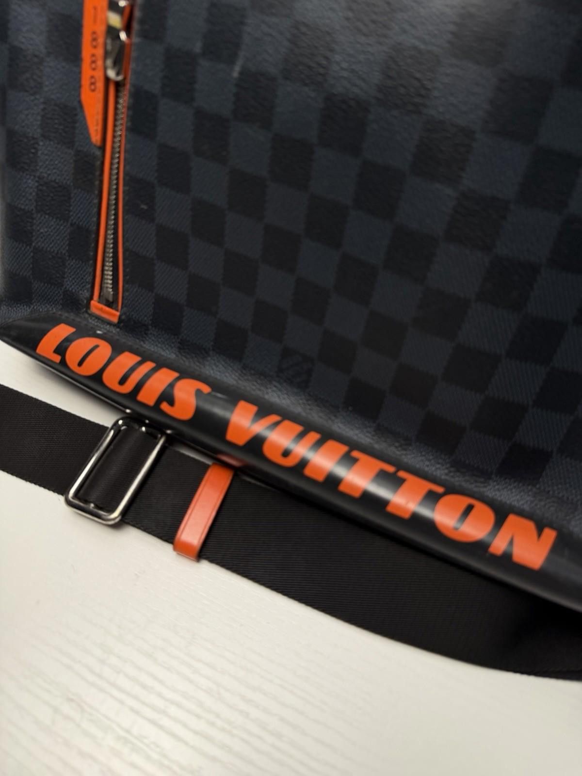 Louis Vuitton Louis Vuitton Damier Cobalt Messenger Bag Orange LV Size ONE SIZE - 2 Thumbnail