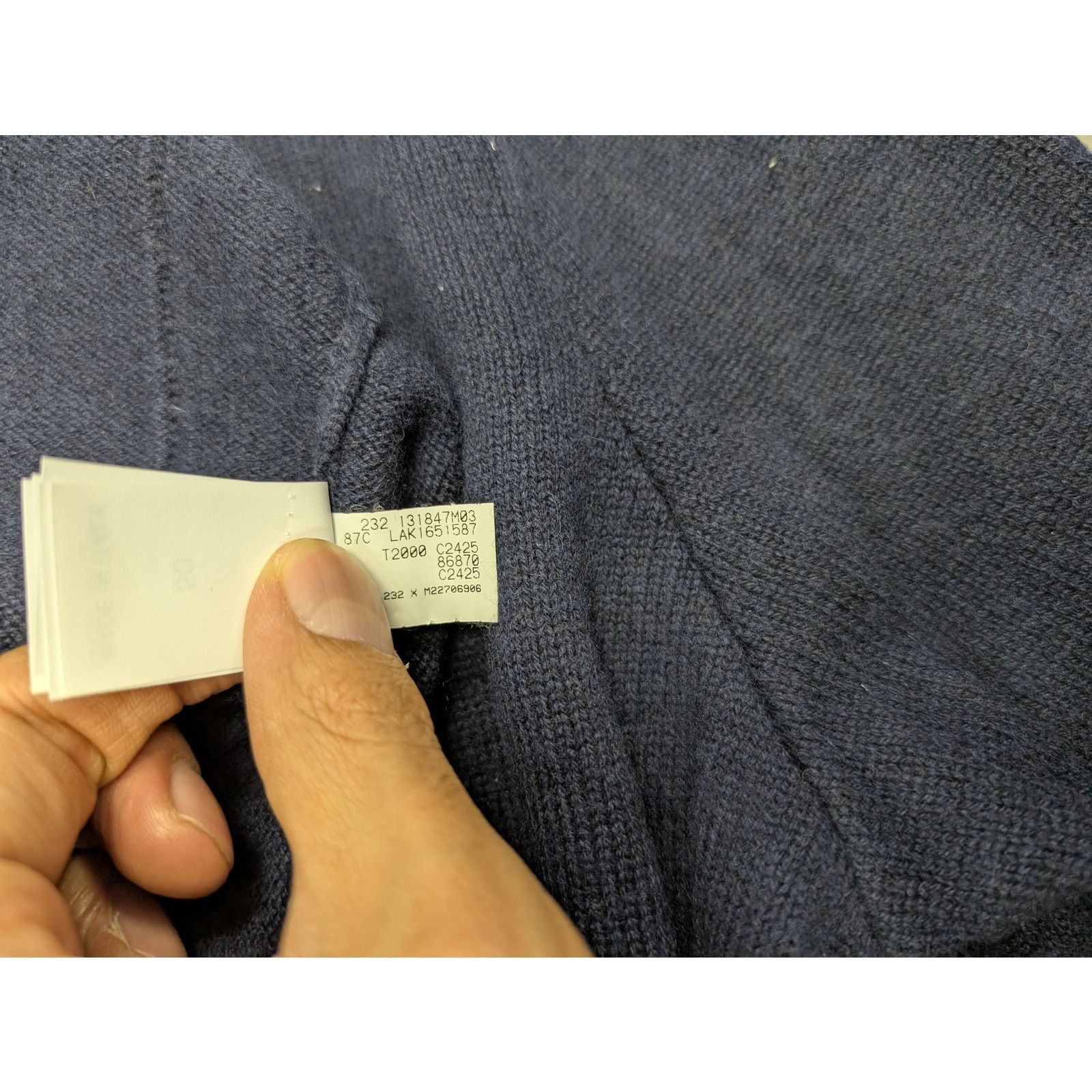 Brunello Cucinelli o1rshd1 CC20 Double-Breasted Blazer in Blue Size US M / EU 48-50 / 2 - 23 Thumbnail